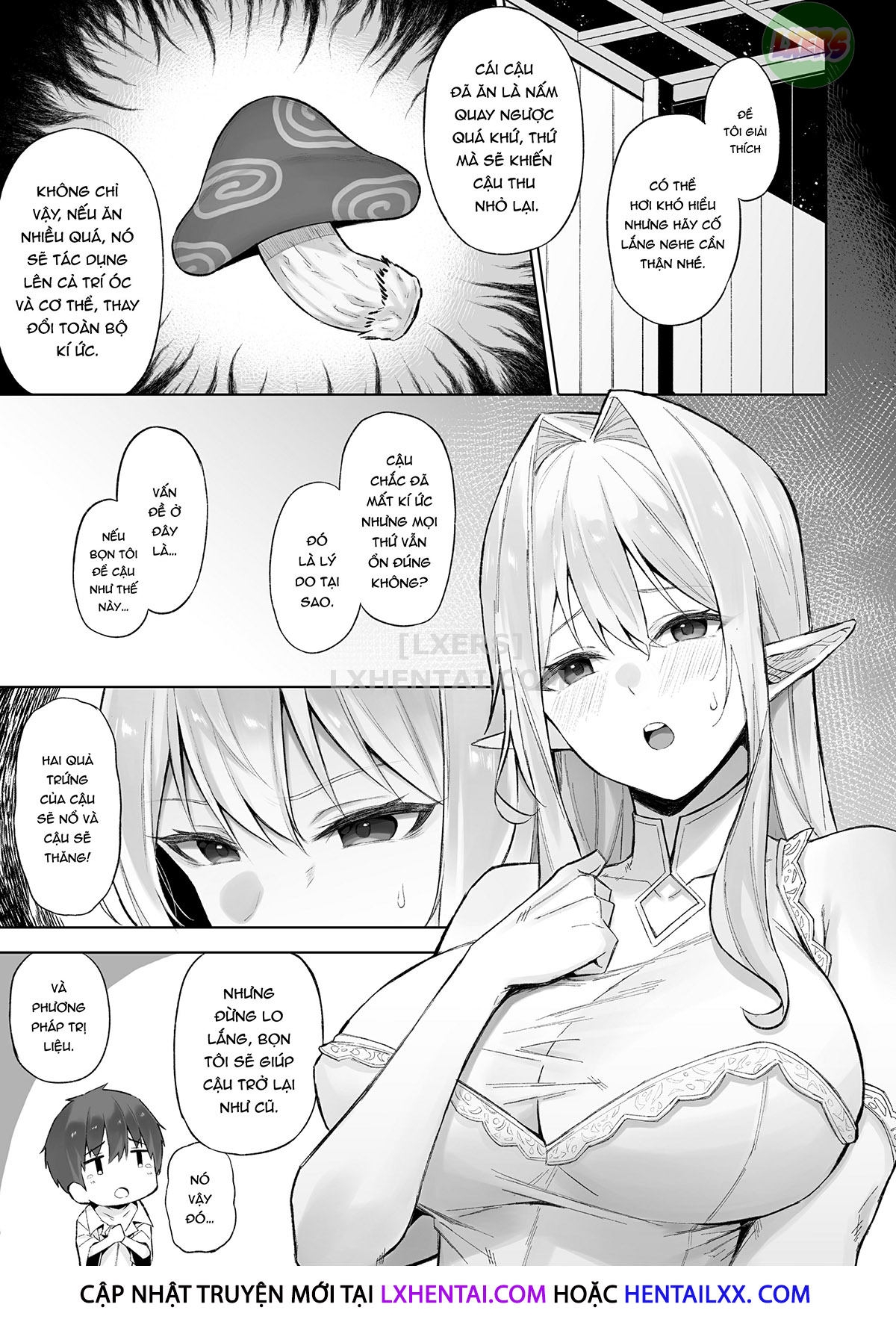 Đọc truyện hentai Chuyển sinh - Thích chị Elf phải không? - Chap 4