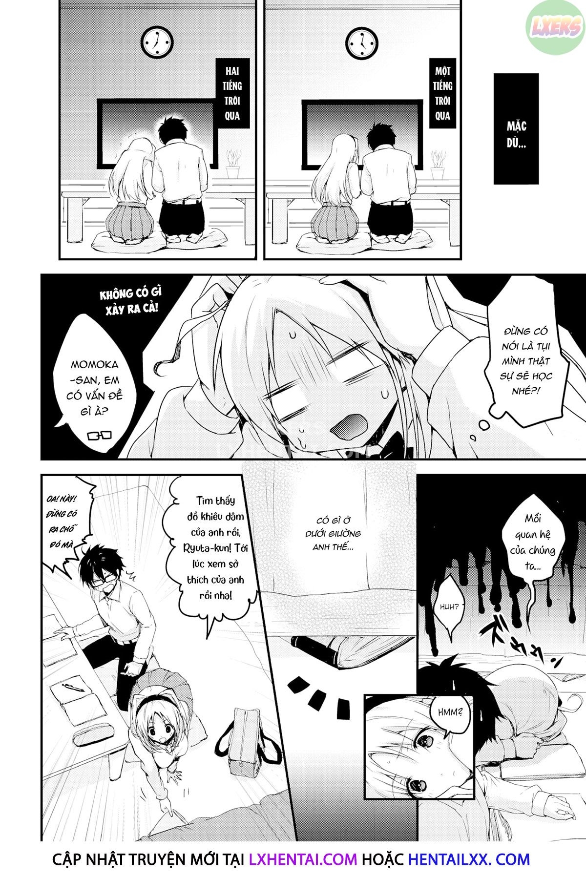 Đọc truyện hentai Buổi học nhóm thích hợp - Oneshot