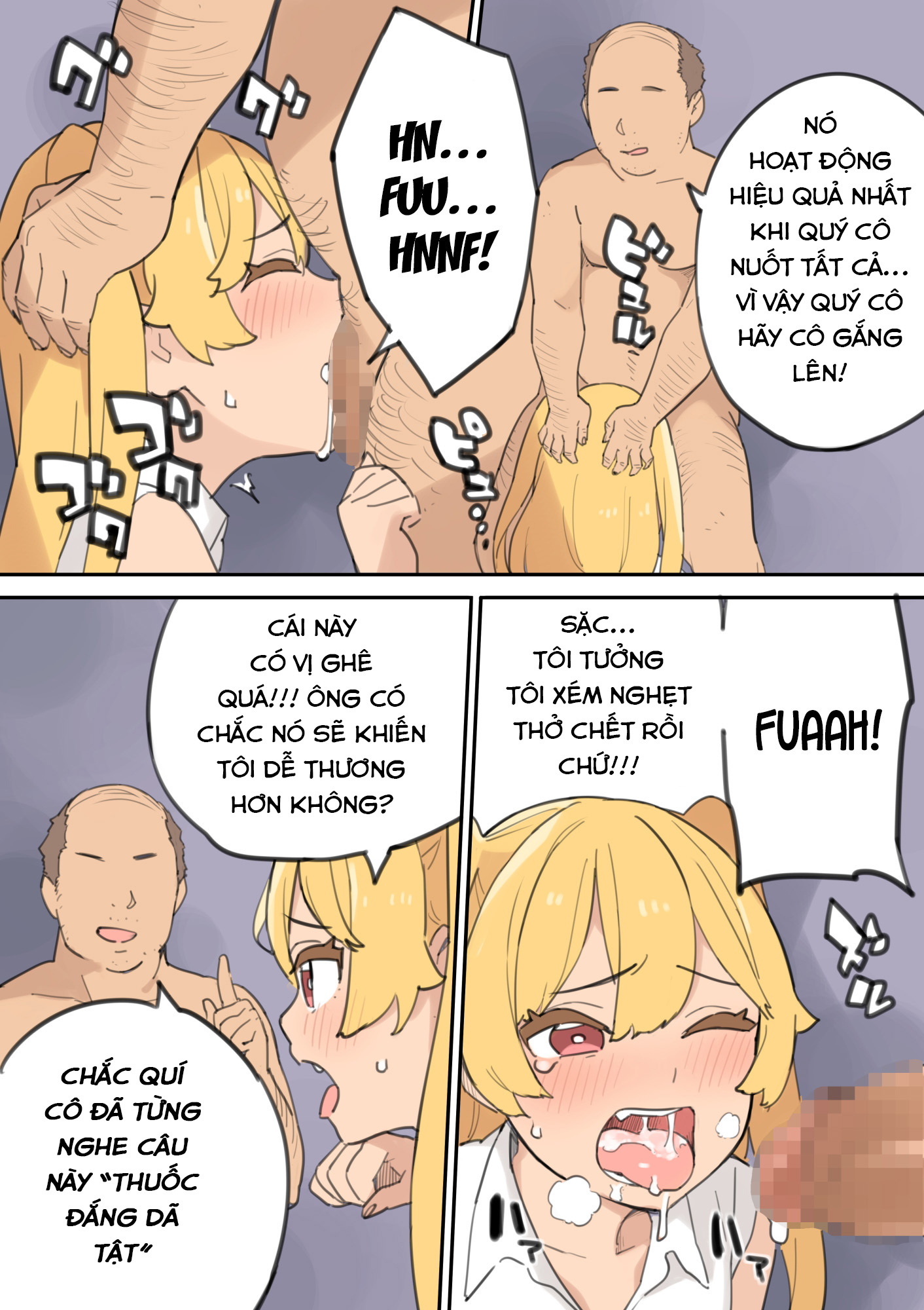 Đọc truyện hentai Chinpo Uri no Ossan - Chap 1.2