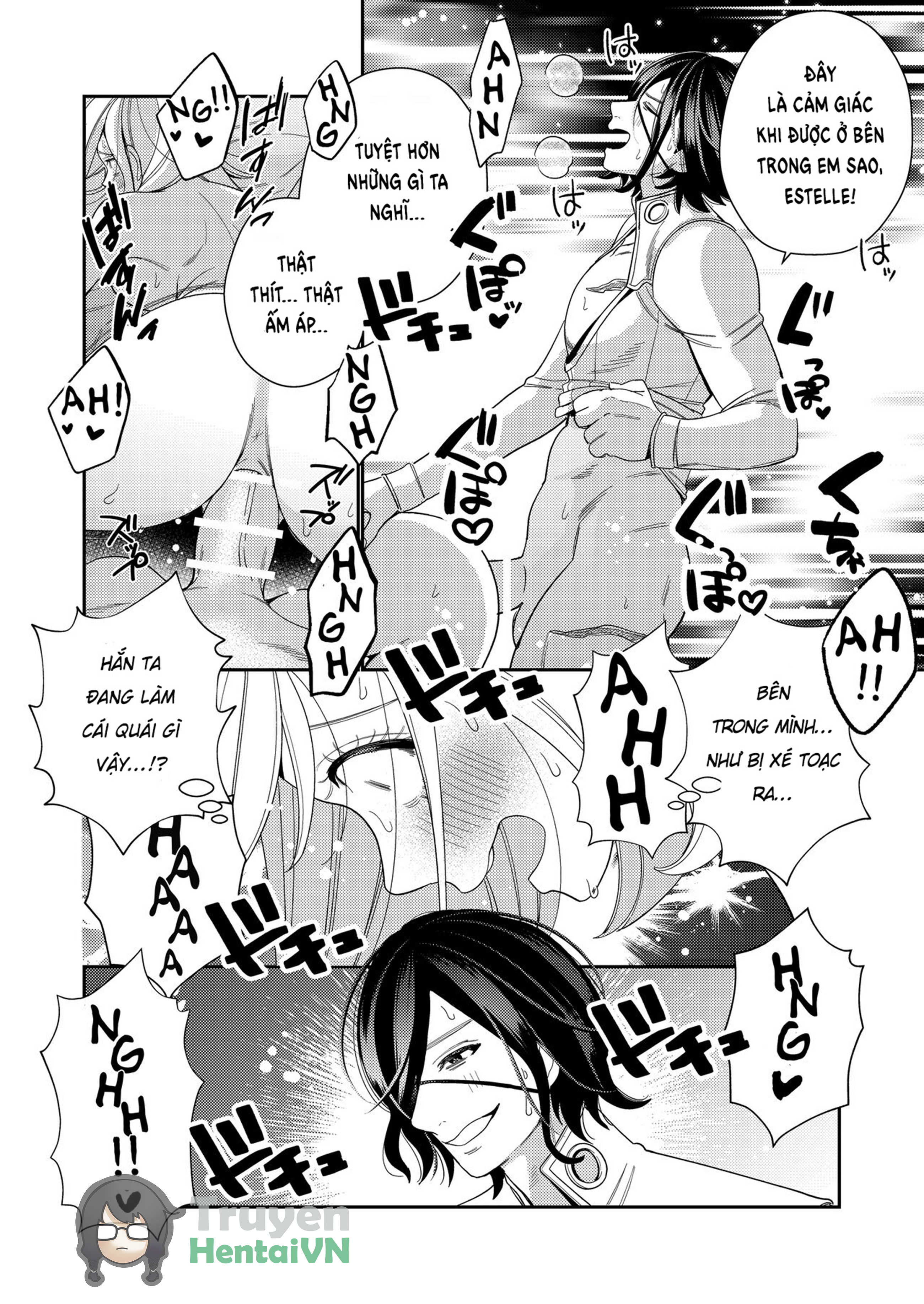 Đọc truyện hentai Seijo wa Tekikoku no Ou ni Otosareru - Oneshot