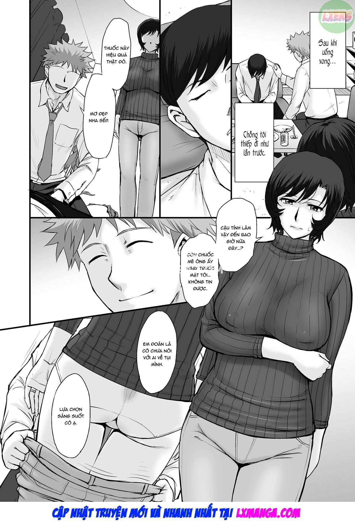 Đọc truyện hentai Để Chồng Nằm Ngủ - Oneshot