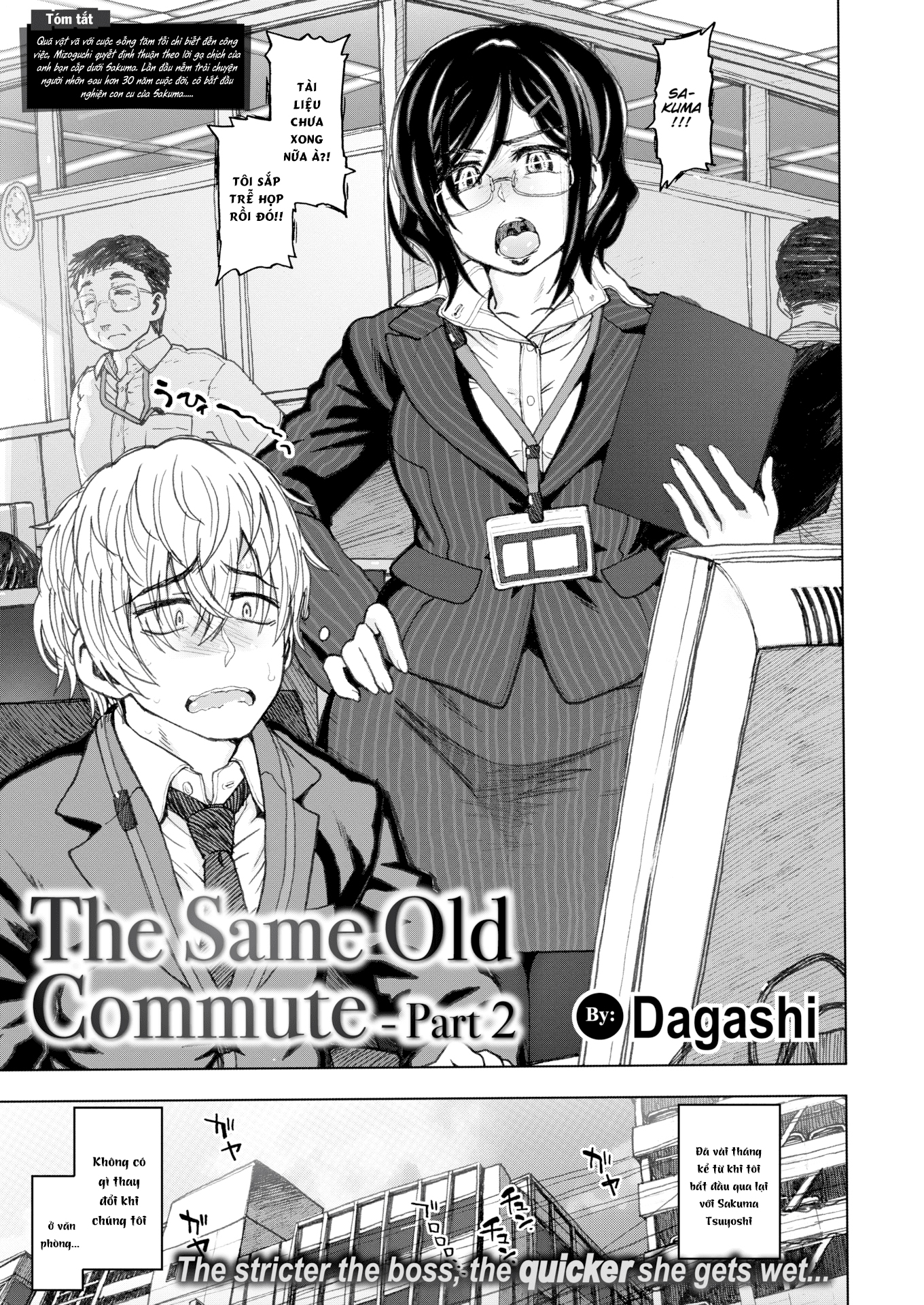Đọc truyện hentai The Same Old Commute - Chap 2