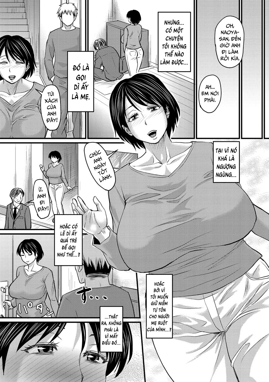 Đọc truyện hentai Làm sao tôi gọi cô ấy là mẹ được - Oneshot