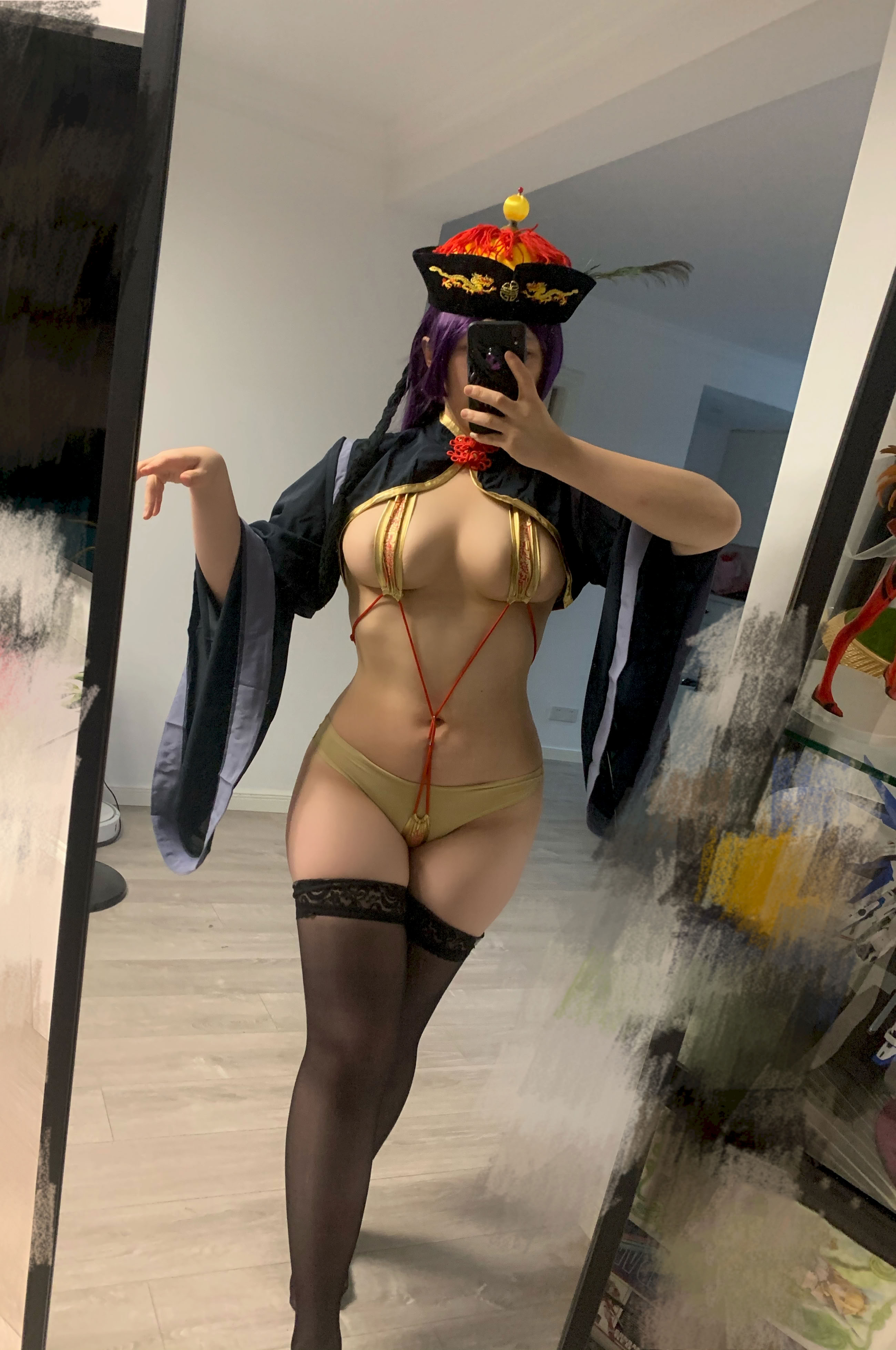 Đọc truyện hentai Tuyển tập Albums siêu phẩm Cosplay - Chap 1270 - Zyra Aki - Lightning Zombie Girl Selfie (Fate)