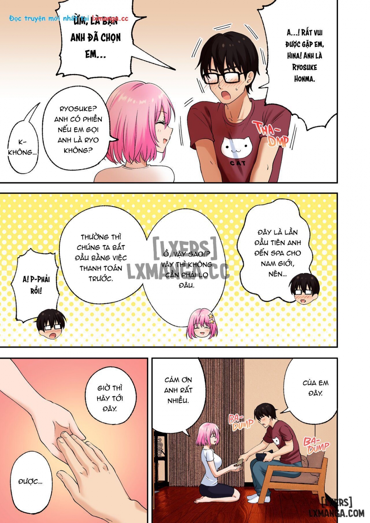 Đọc truyện hentai Happy Endings Men's Spa - Chap 1