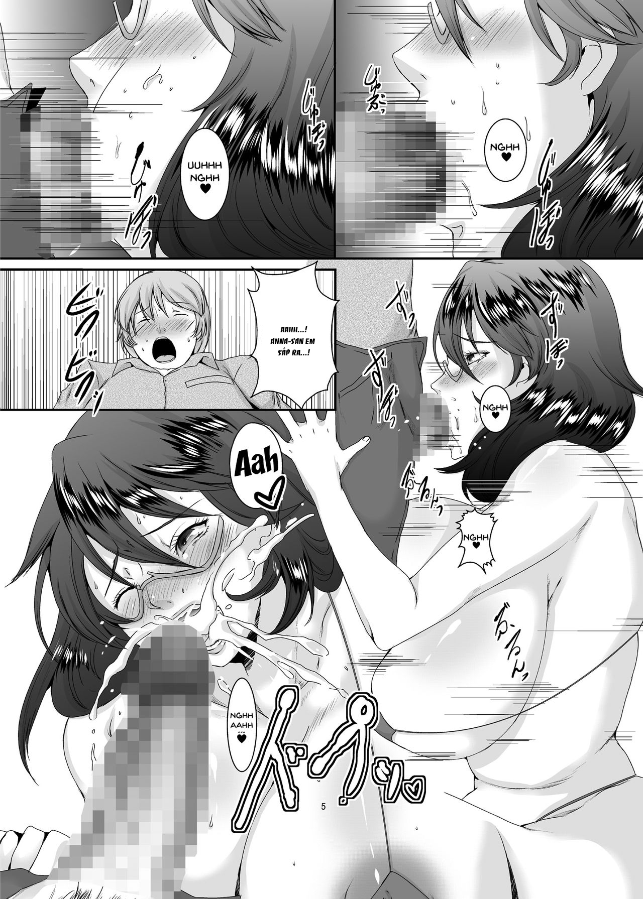 Đọc truyện hentai Oku-sama wa Moto Yariman - Chap 3