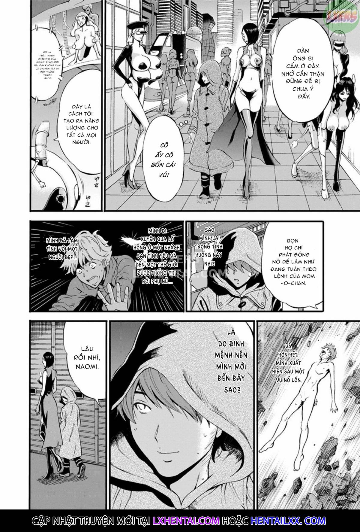 Đọc truyện hentai The Otaku In 2200 A.D - Chap 10