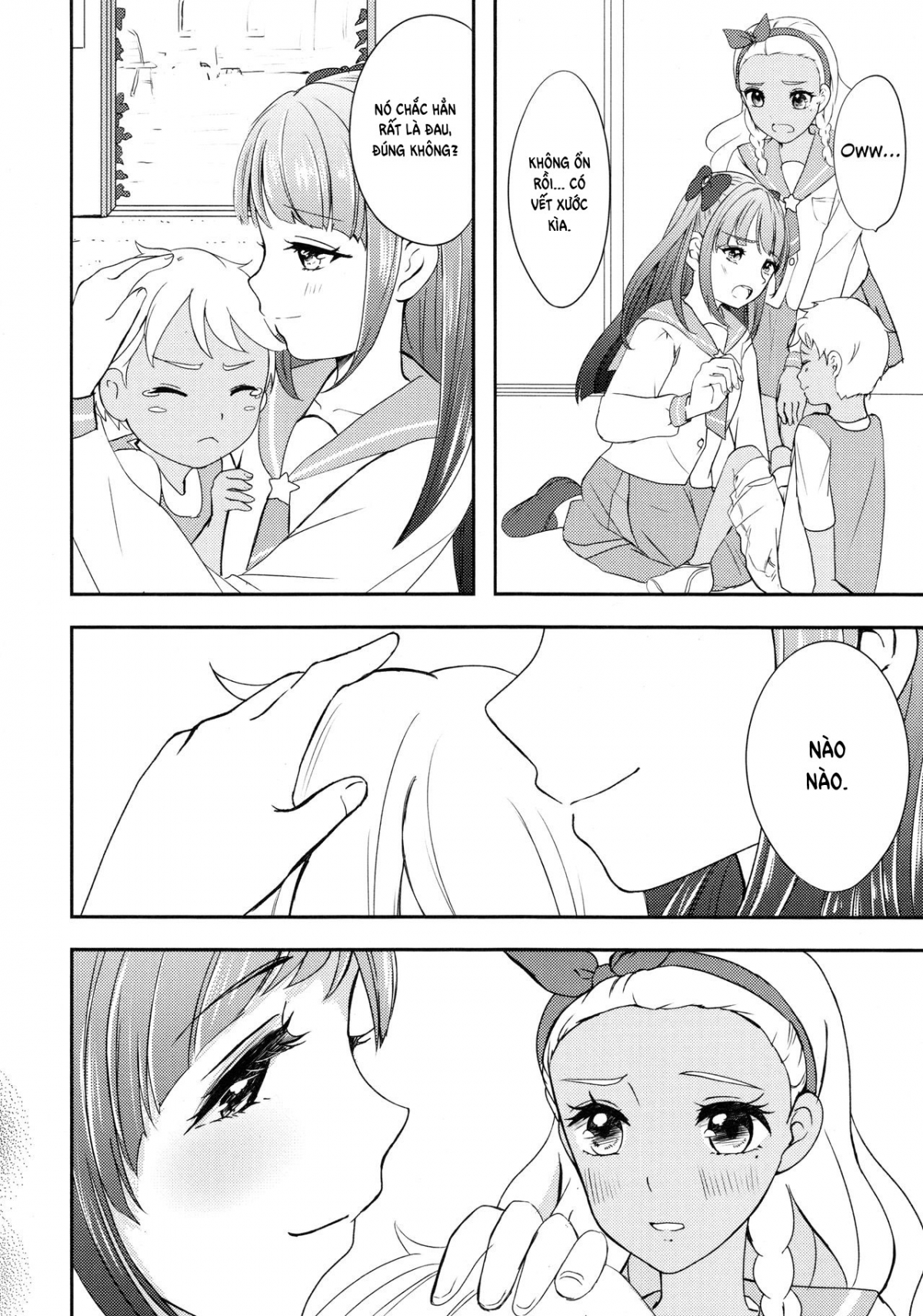 Đọc truyện hentai Tớ sẽ vượt qua cậu (Star Twinkle PreCure) - Oneshot