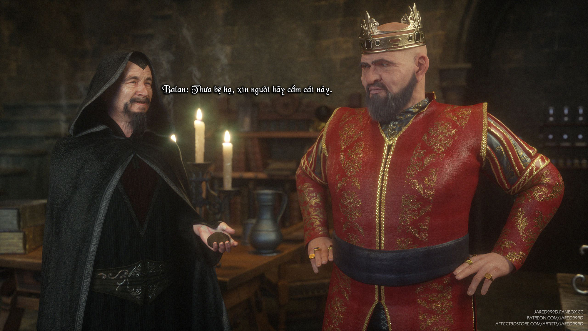 Đọc truyện hentai Fallen Lady - Vol 2 - Chap 5: Buổi thiết triều cực khoái