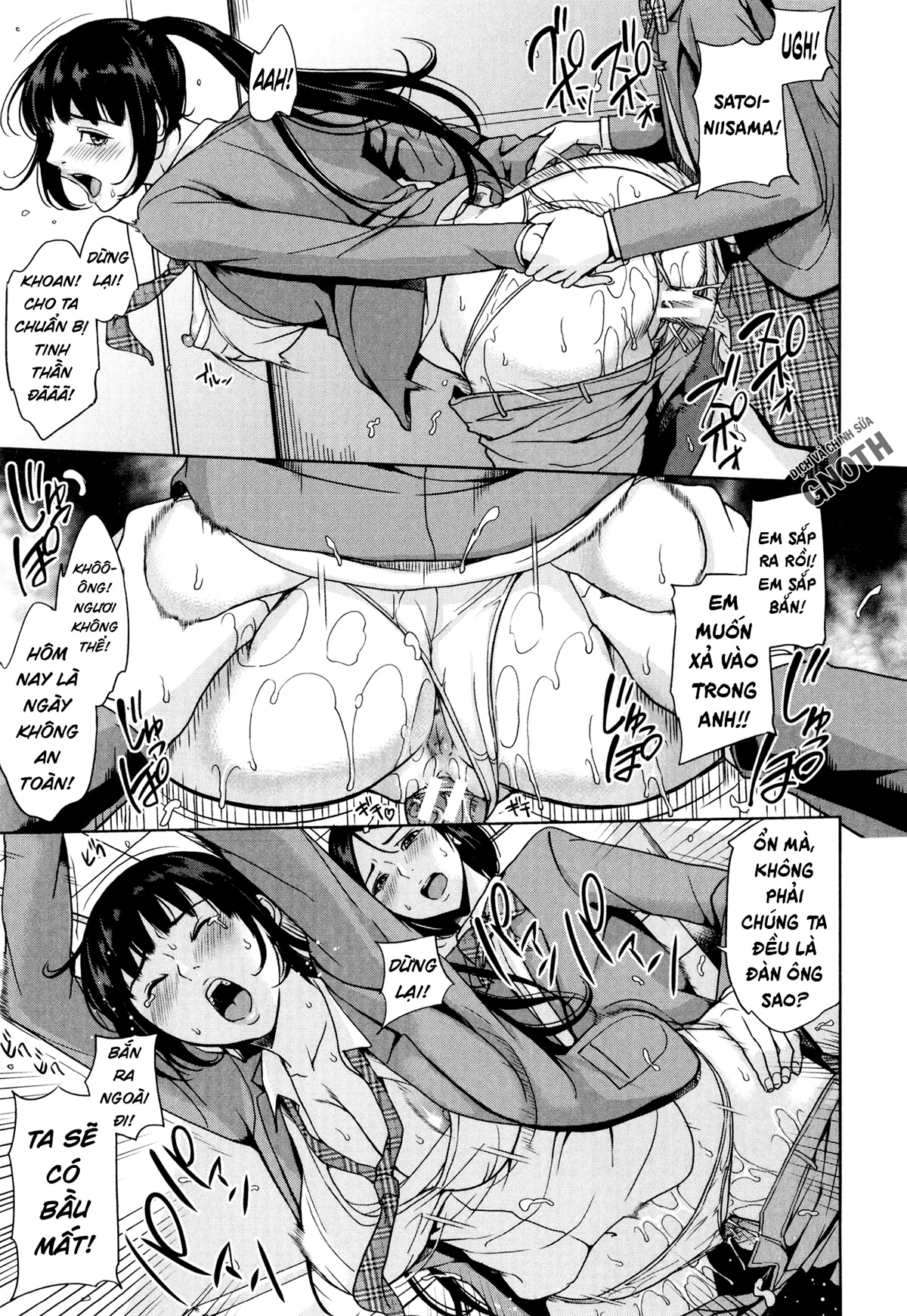 Đọc truyện hentai Quá trình sinh con của gia đình Amemiyakeno - Chap 2