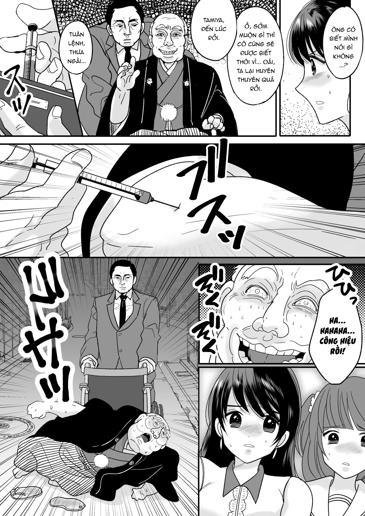 Đọc truyện hentai Hồn ông già, da con gái! - Oneshot