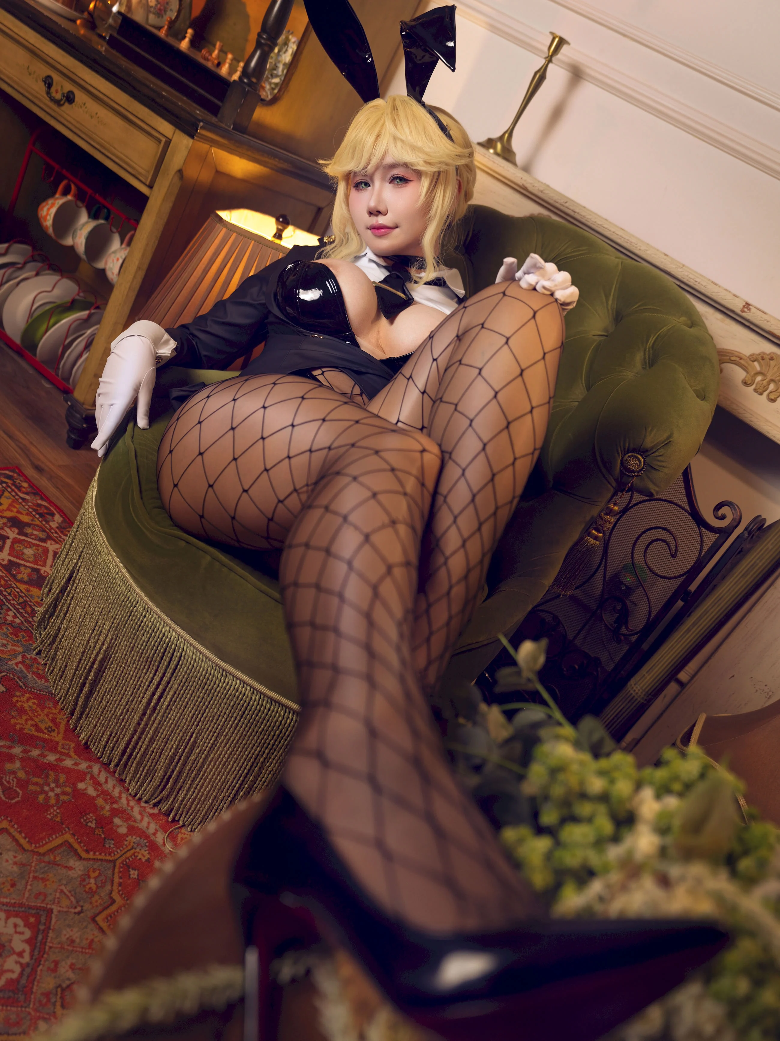 Đọc truyện hentai Tuyển tập Albums siêu phẩm Cosplay - Chap 1361 - Mahua Sauce - Victory Goddess: Niki Edward Bunny Girl