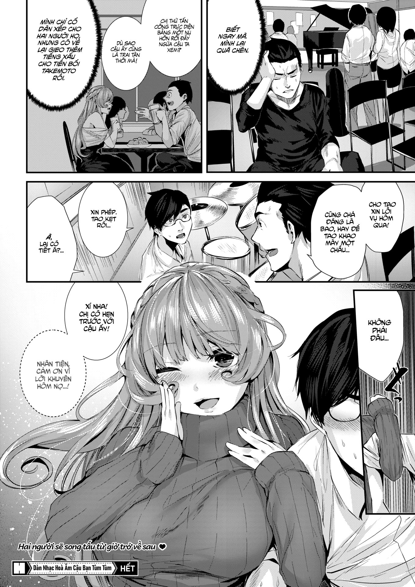 Đọc truyện hentai Dàn Nhạc Hoà Âm Với Anh Bạn Tùm Tùm - Oneshot