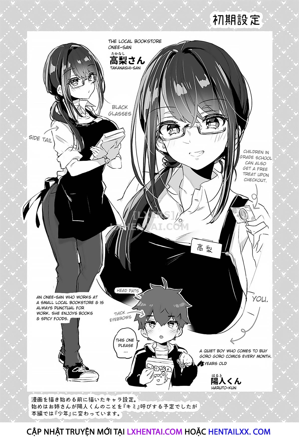 Đọc truyện hentai Boku to Shoten no Onee-san - Oneshot