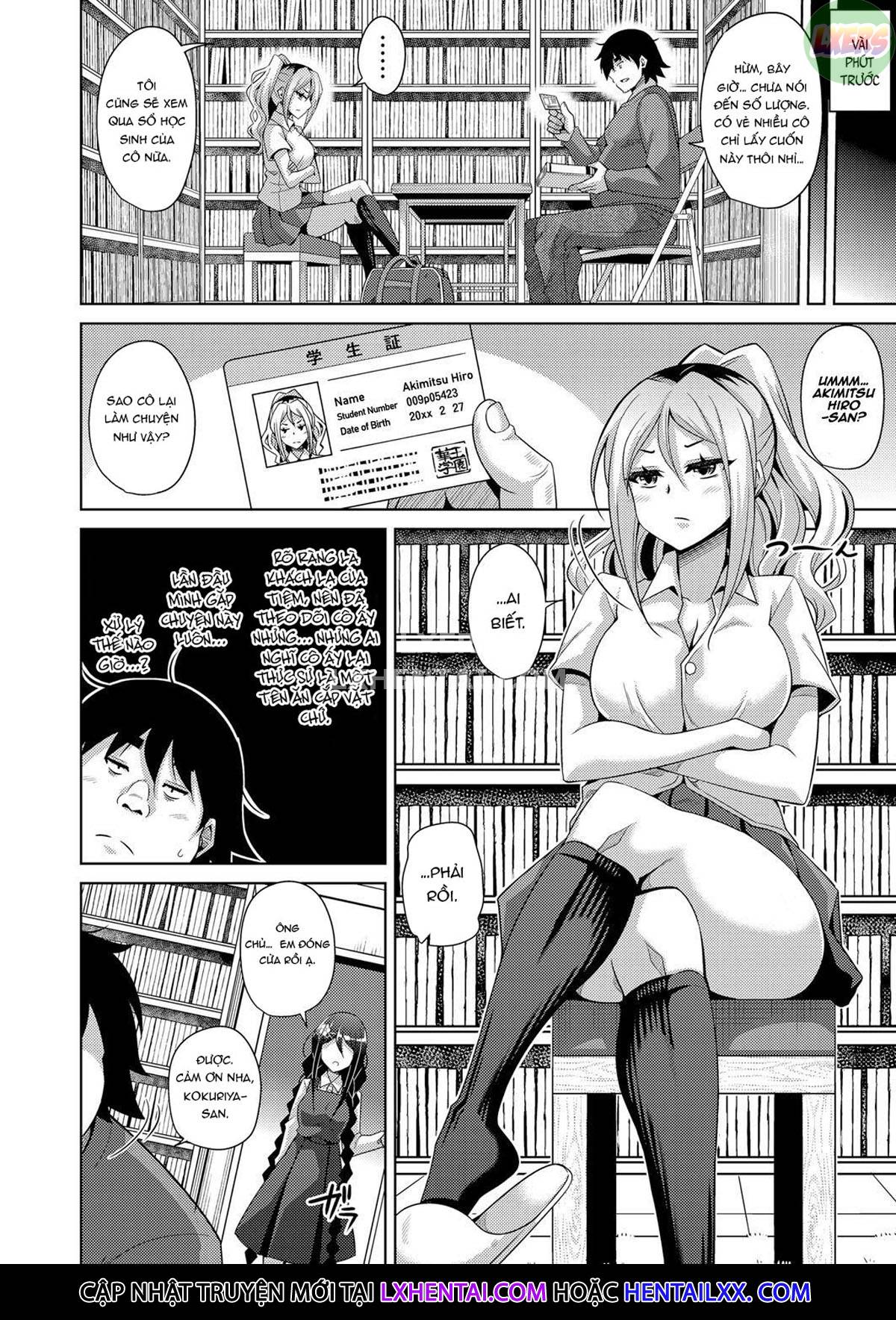 Đọc truyện hentai A Bitch Rose Shrouded In Books - Chap 6