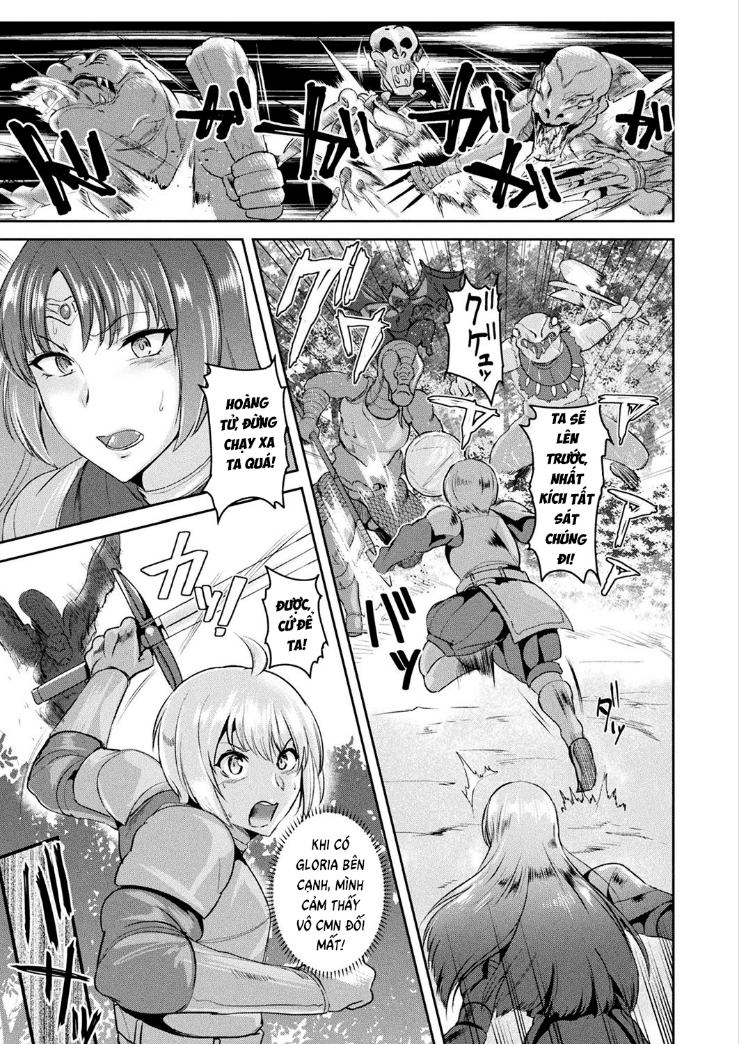 Đọc truyện hentai Intemperance Imperial Guard Knight Gloria - Chap 1