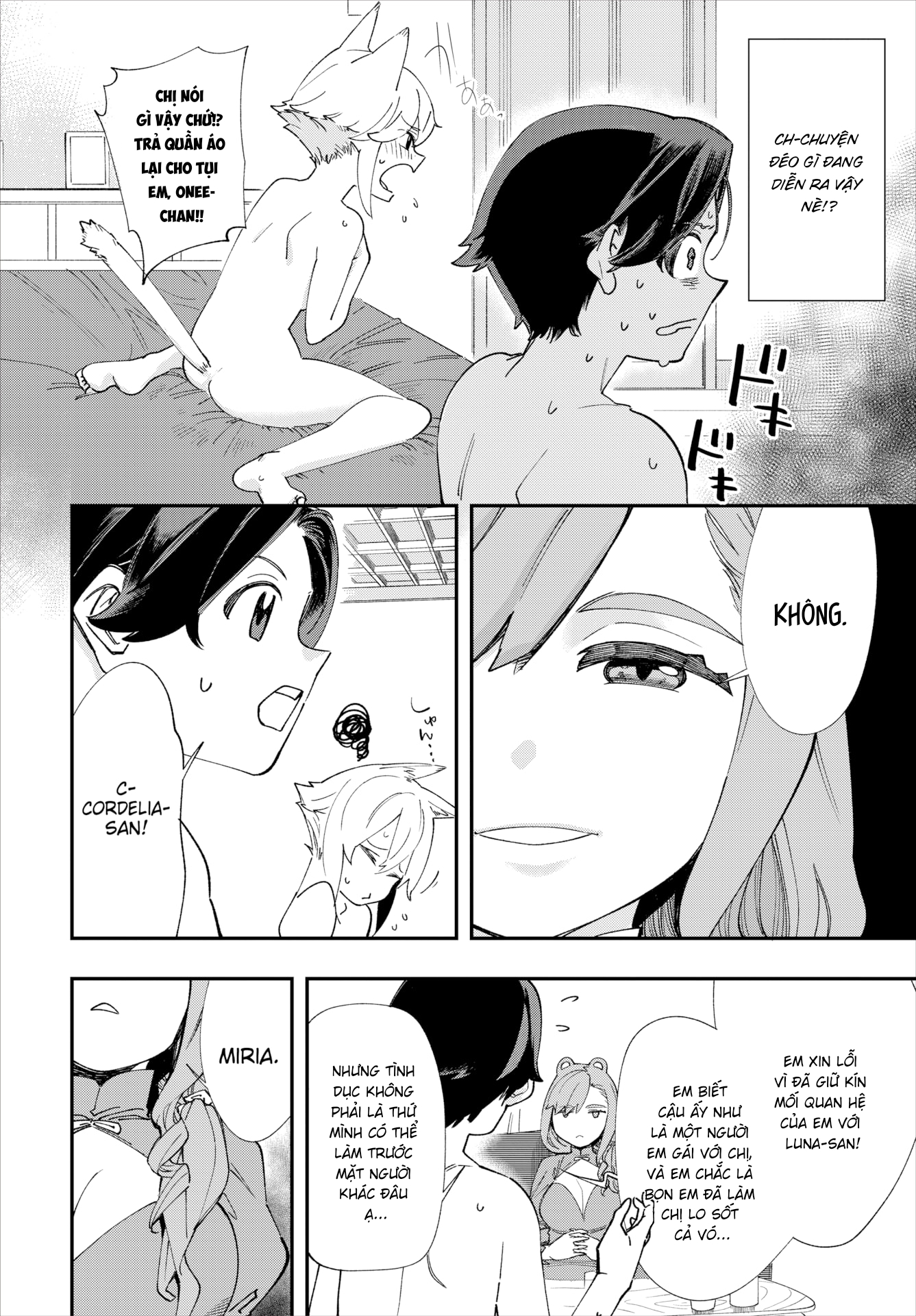 Đọc truyện hentai Dị giới này không có 18+ - Chap 7