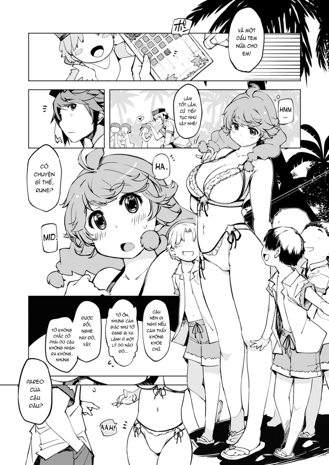 Đọc truyện hentai Ngủ đi, thưa ông - Motto! Onemuri Rune Sensei