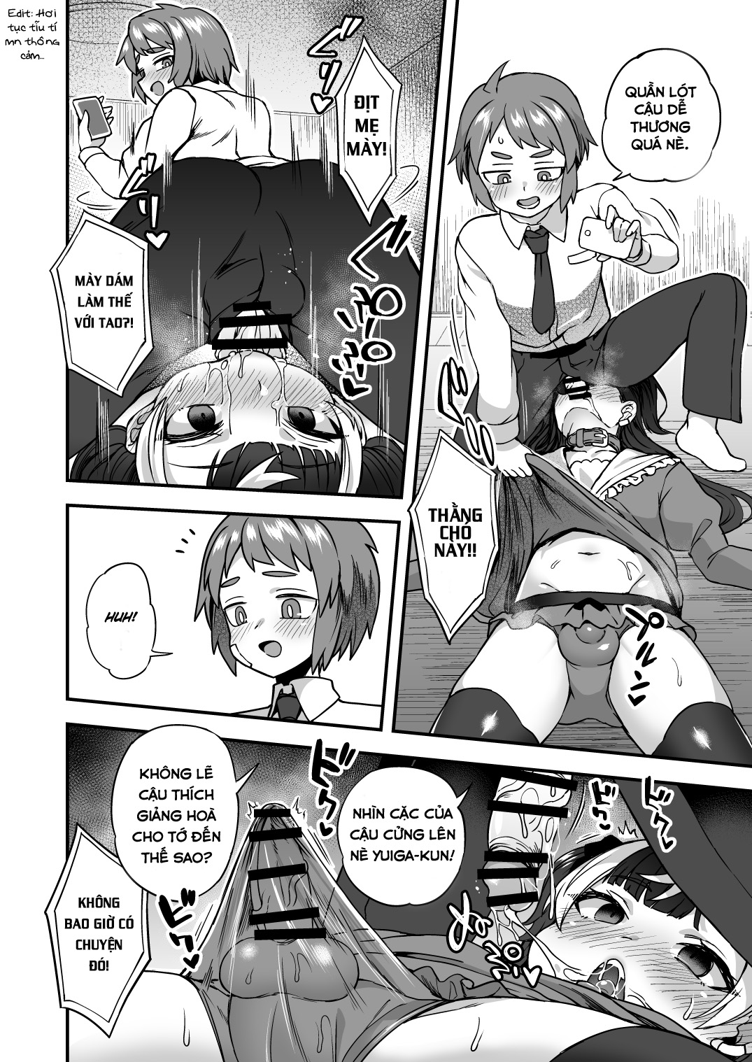 Đọc truyện hentai Bị bắt nạt tôi dùng app thôi miên và địt luôn thằng bắt nạt - Oneshot