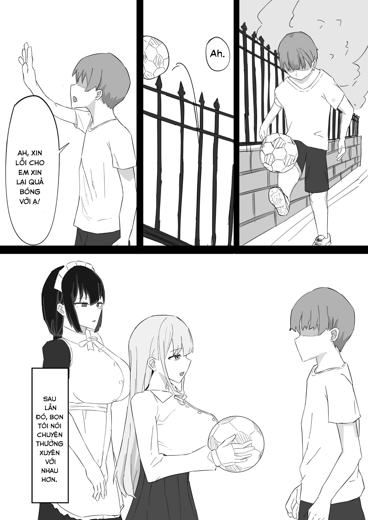 Đọc truyện hentai Câu chuyện về Oba-sama và vợ của ông bị vị hôn thê của họ bắt và quan hệ tình dục với nhau. - Oneshot