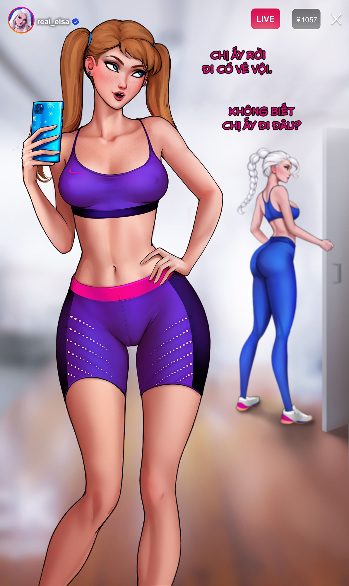 Đọc truyện hentai How to train your ass with Elsa - Oneshot