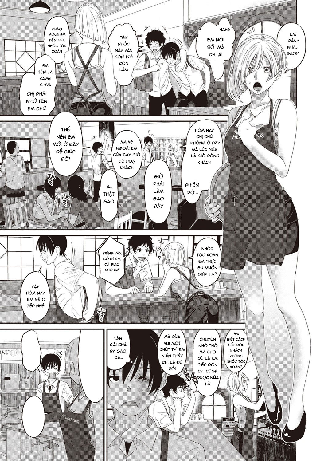 Đọc truyện hentai Nữ sinh dậy thì sớm vú to - Chap 3