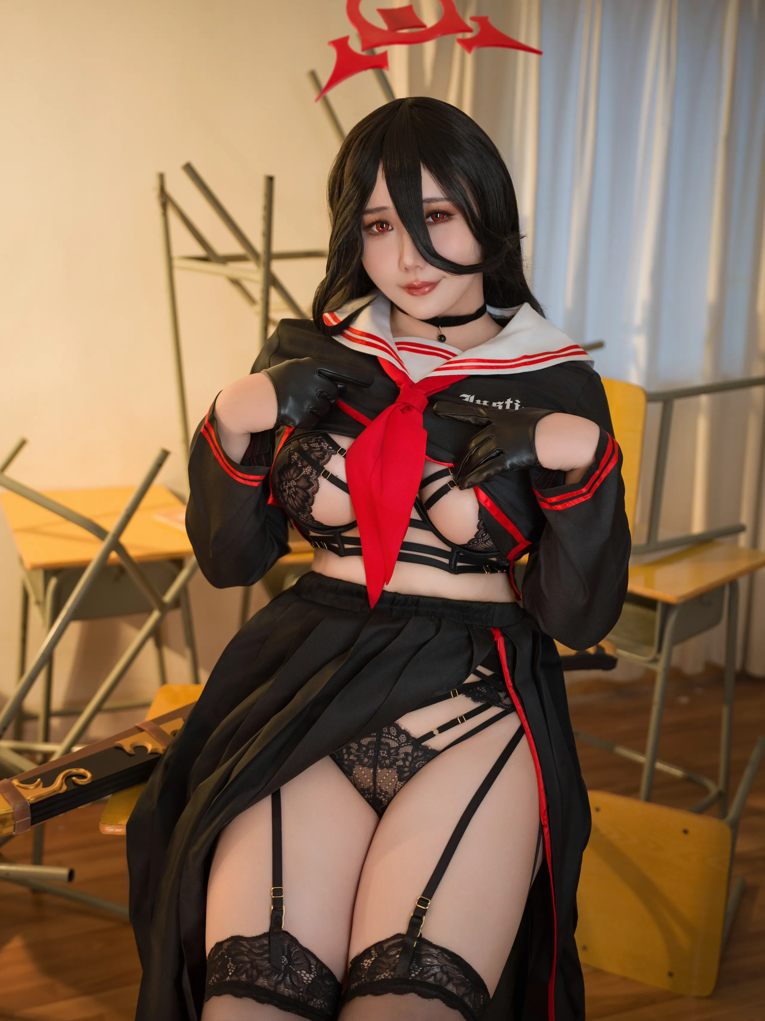 Đọc truyện hentai Tuyển tập Albums siêu phẩm Cosplay - Chap 1133 - Mahua Sauce - Blue Files Hanekawa Hasumi