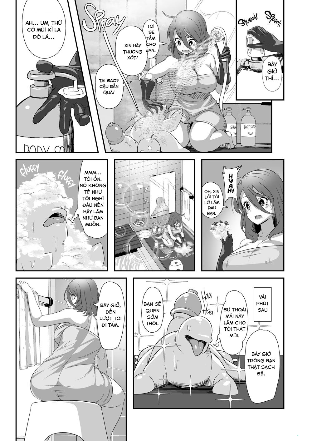 Đọc truyện hentai Sinh vật kỳ lạ và tôi - Oneshot