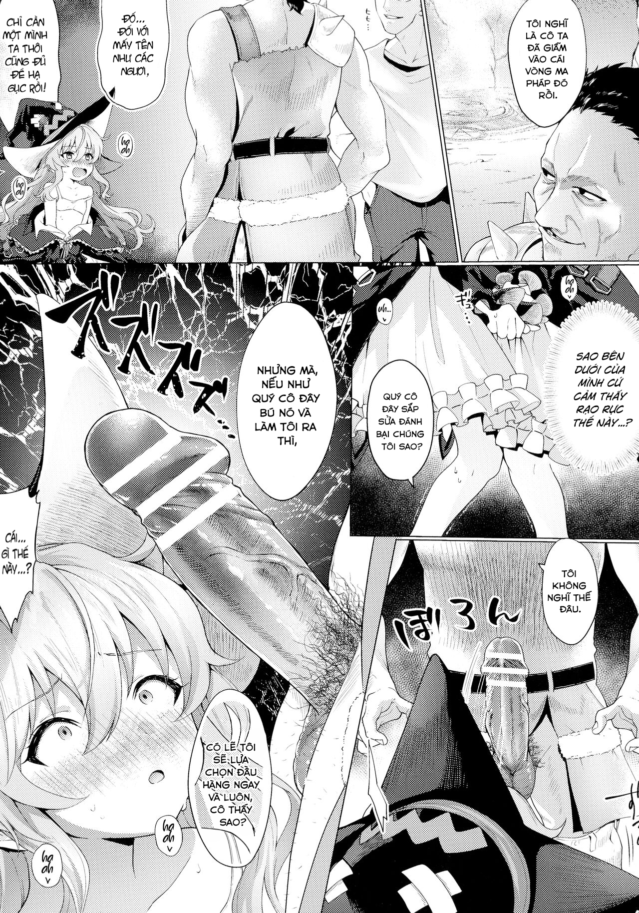 Đọc truyện hentai Lolikko Mahoutsukai Saimin Quest Chousenchuu! - Oneshot