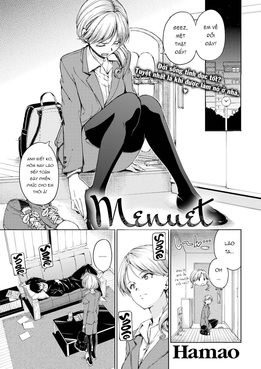 Đọc truyện hentai Atatakakute Yawarakakute (Trọn bộ) - Chap 5: Menuet