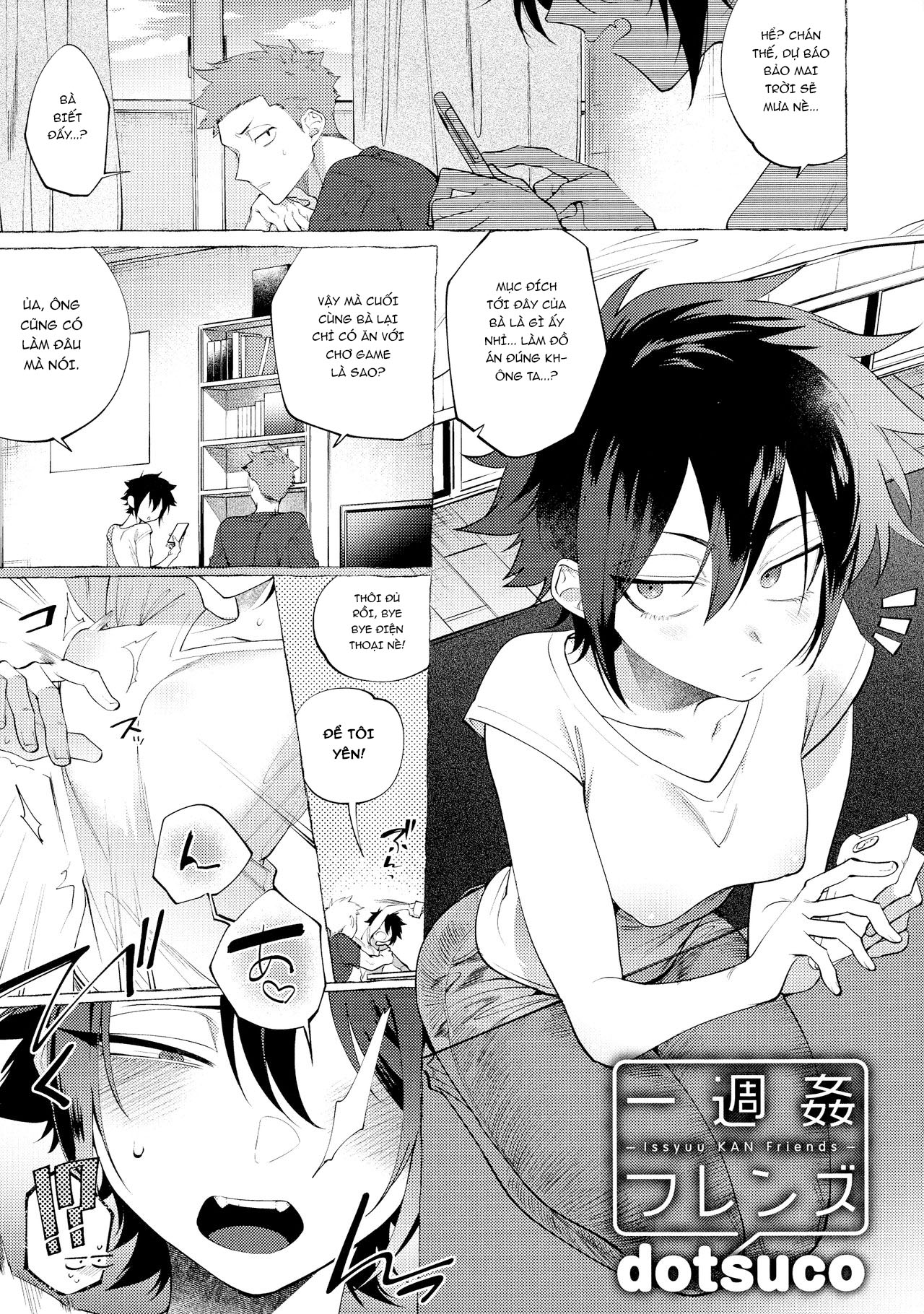 Đọc truyện hentai Isshuukan Friends - Oneshot