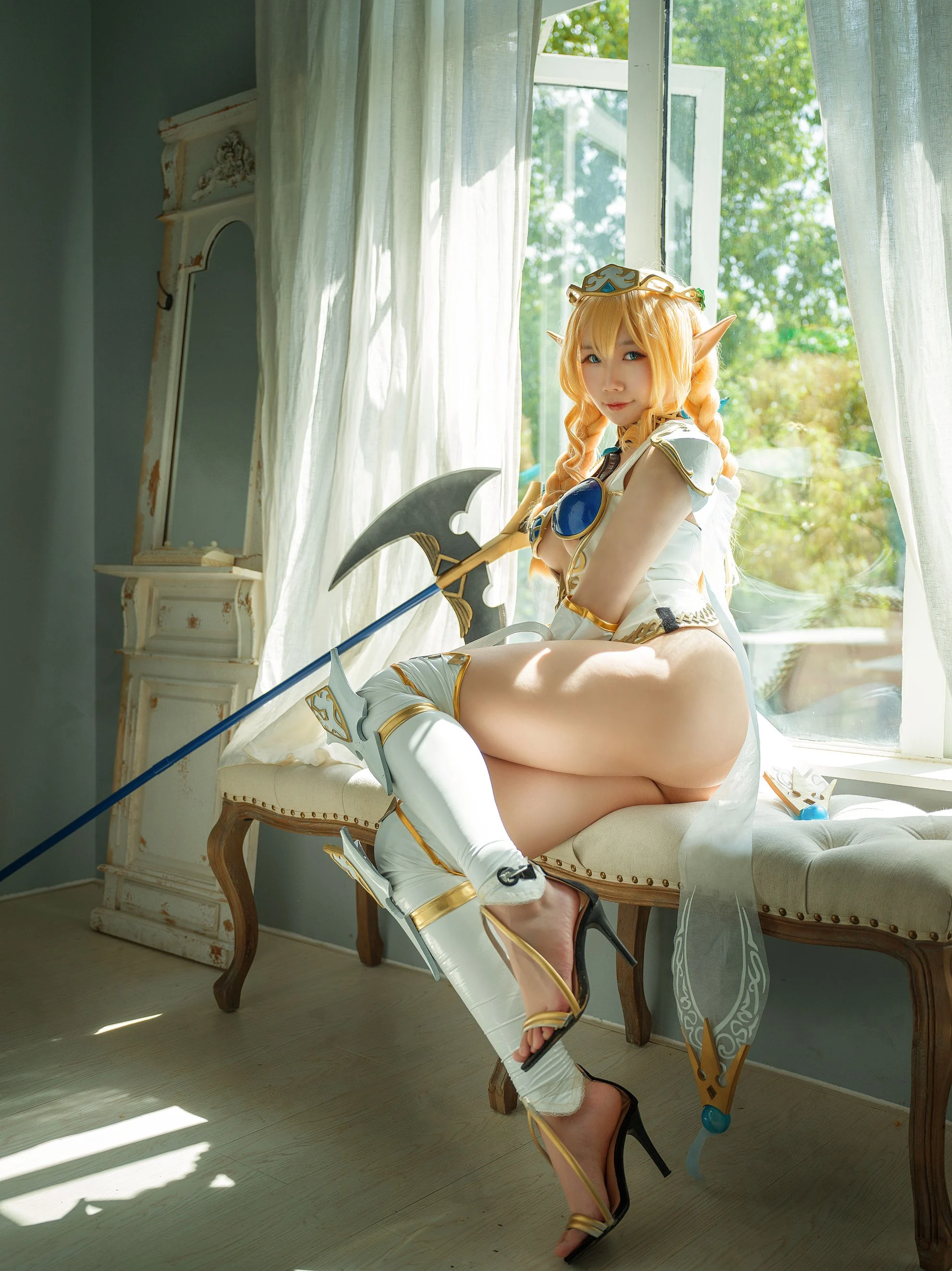 Đọc truyện hentai Tuyển tập Albums siêu phẩm Cosplay - Chap 911 - [Mahua Sauce] Elf Village Lincia