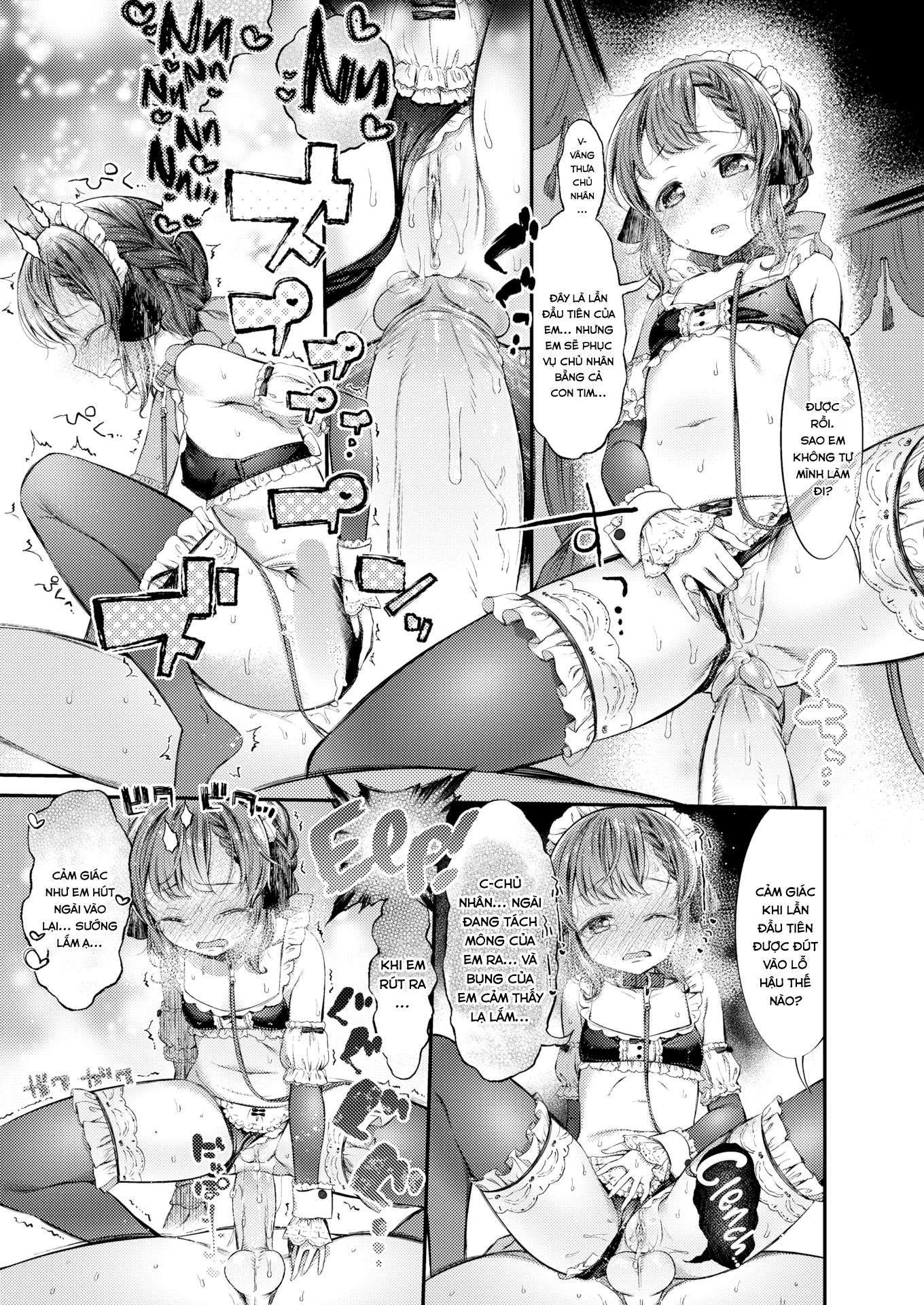 Đọc truyện hentai Công Việc Của Hầu Gái - Oneshot