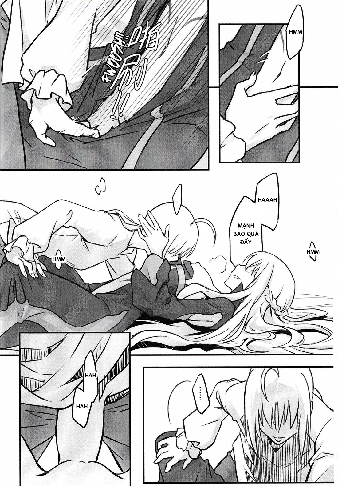 Đọc truyện hentai FGO fan book - Artoria x Morgan - Oneshot