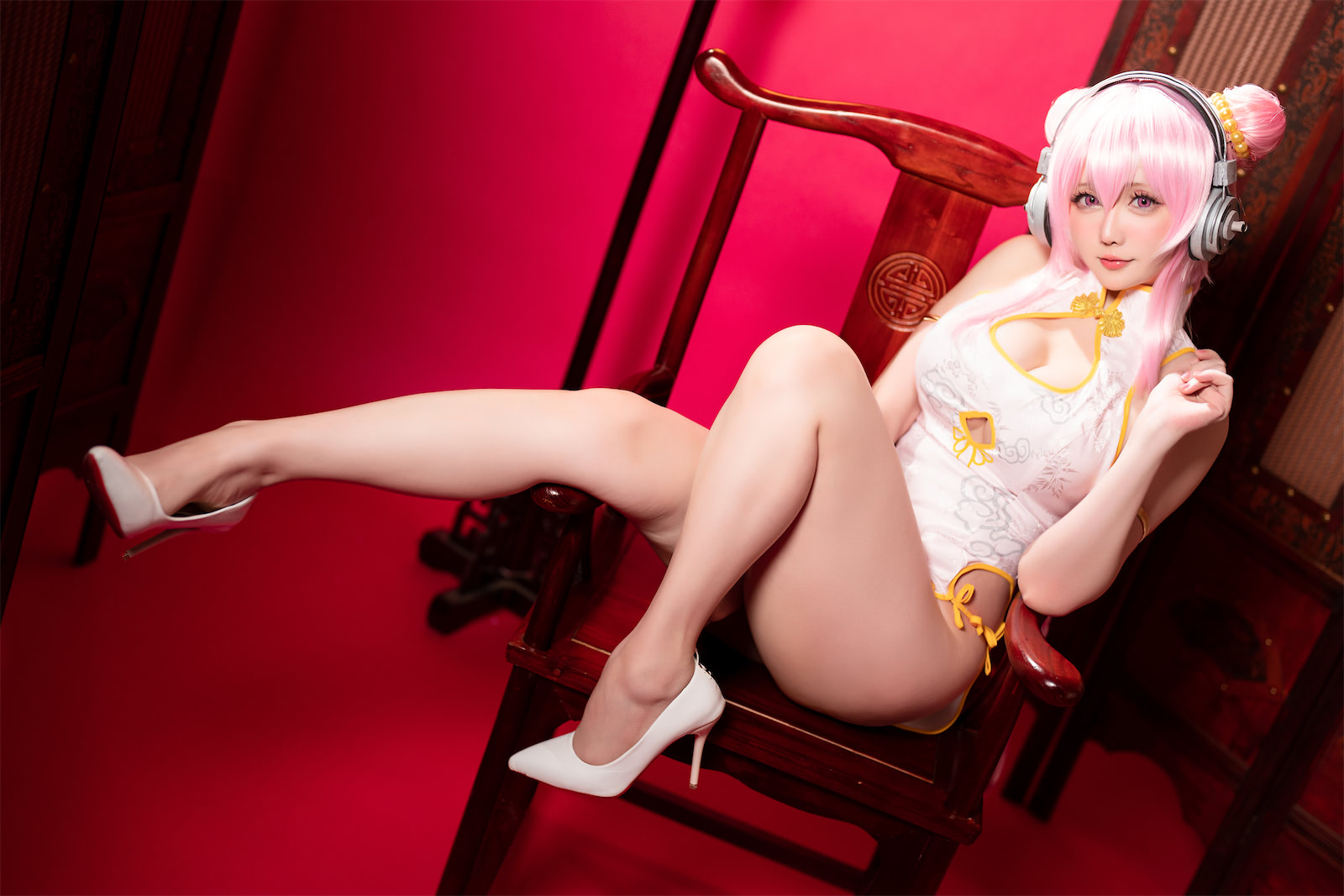 Đọc truyện hentai Tuyển tập Albums siêu phẩm Cosplay - Chap 378 - Star Chichi - Super Sony Cheongsam