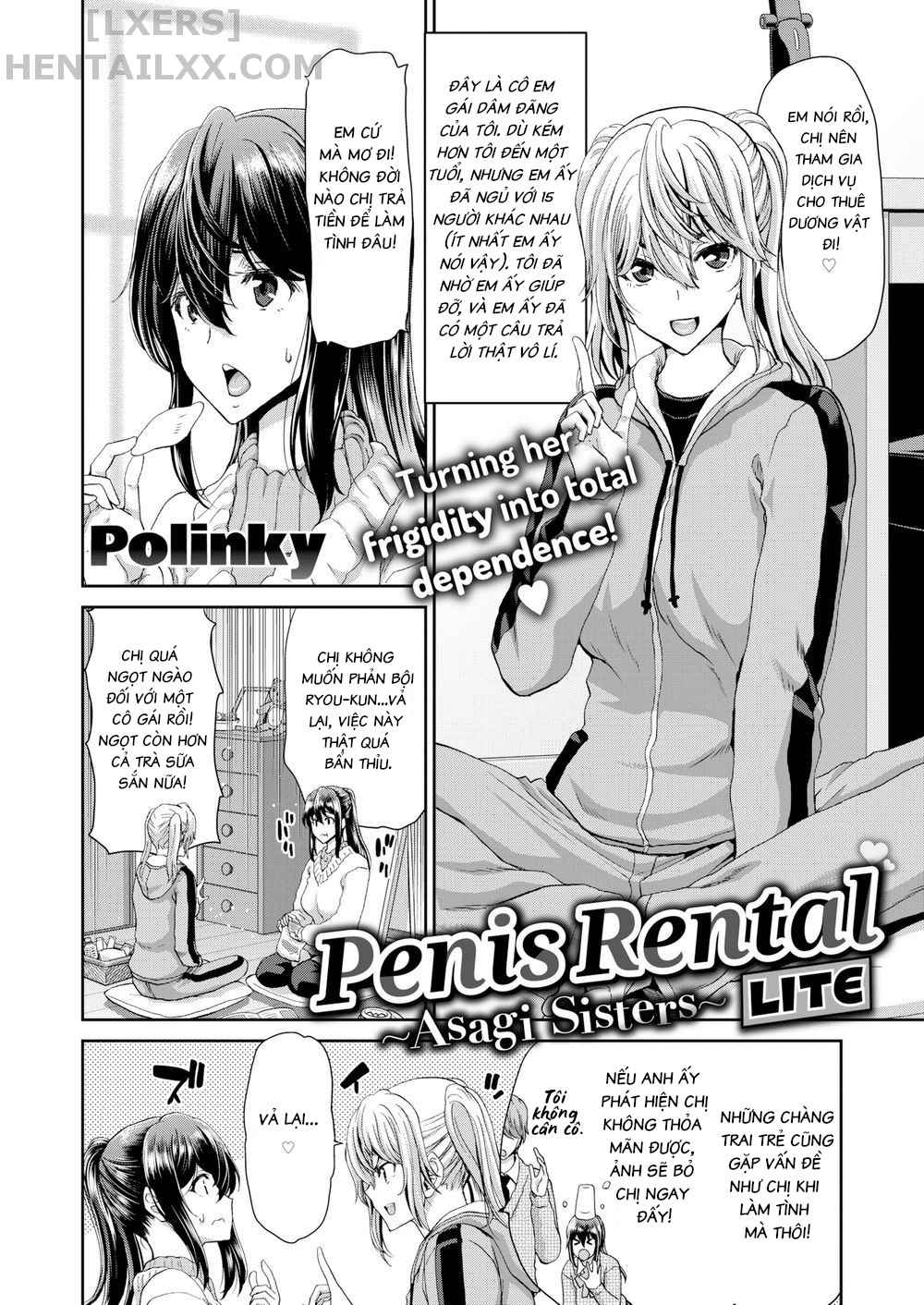Đọc truyện hentai Penis Rental LITE ~Asagi Sisters~ - Oneshot