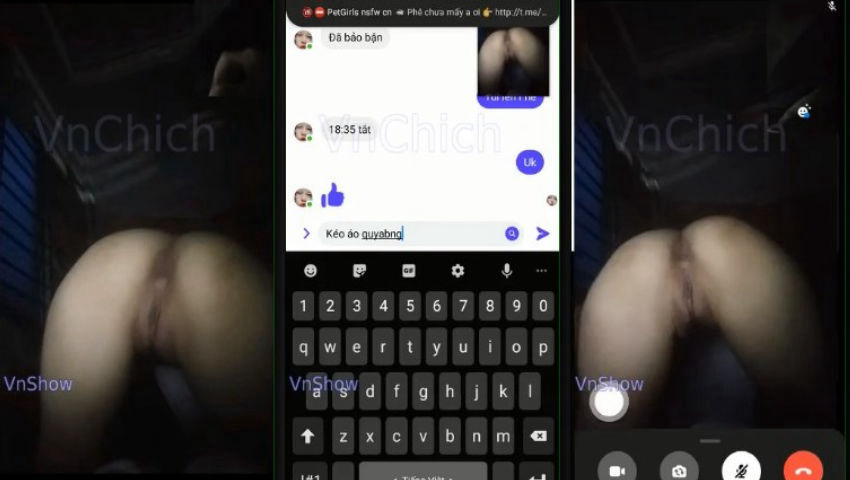 Con nhỏ bạn thân không cho chịch chỉ call show giúp bạn thủ dâm mà thôi ~ Sex Việt Nam