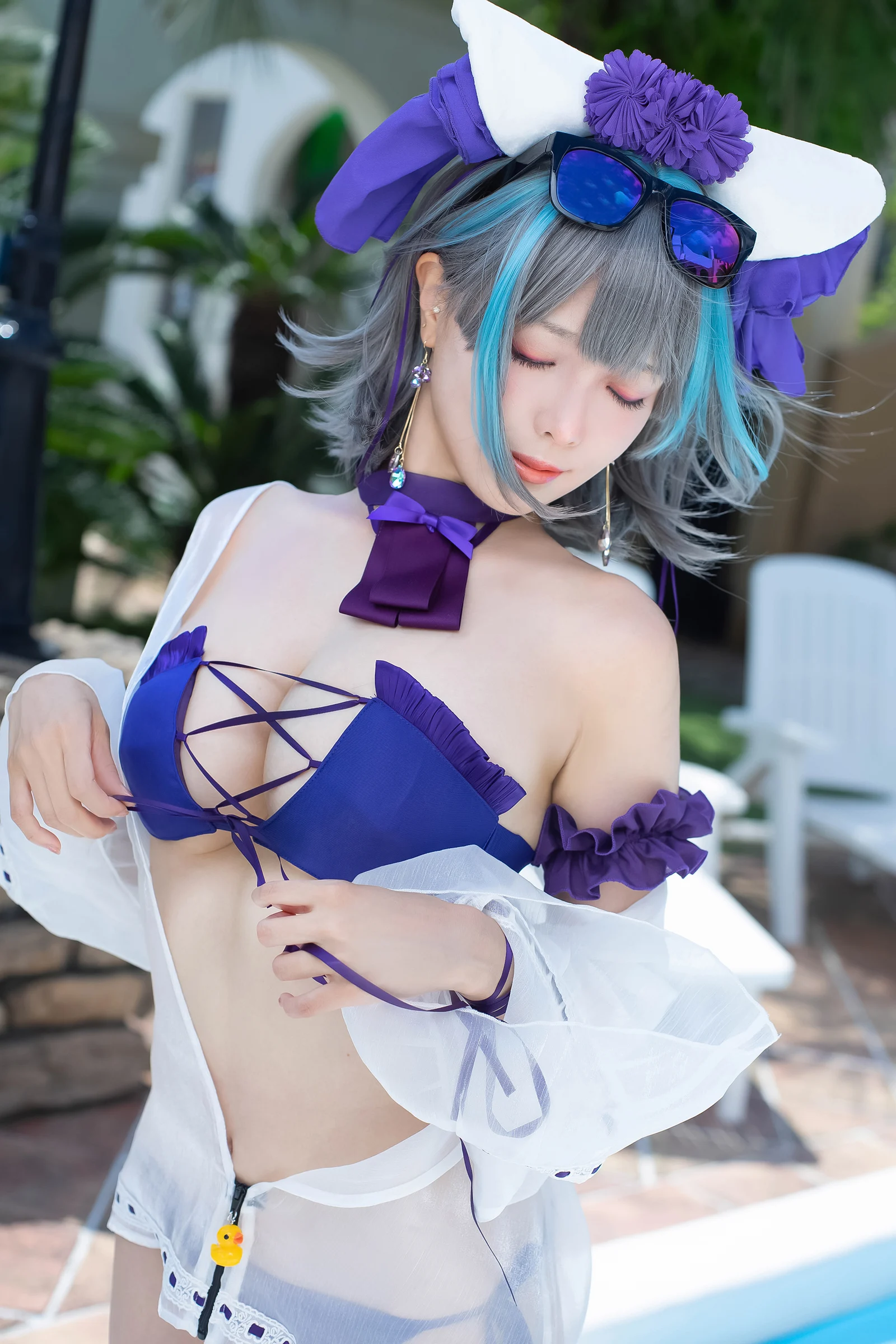 Đọc truyện hentai Tuyển tập Albums siêu phẩm Cosplay - Chap 541 - [Ely] Cheshire