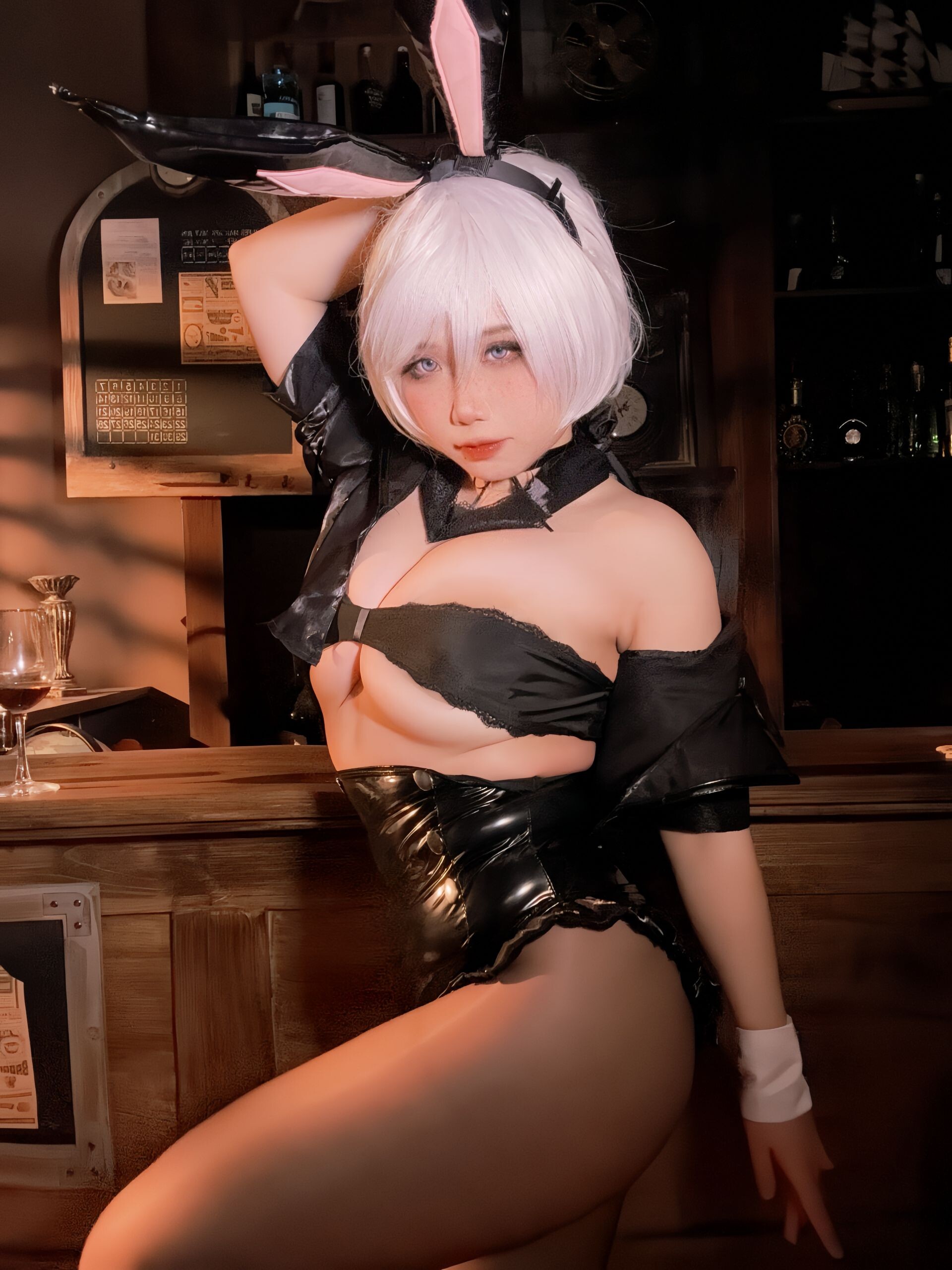 Đọc truyện hentai Tuyển tập Albums siêu phẩm Cosplay - Chap 1041 - Sadako Peach - Bunny Girl