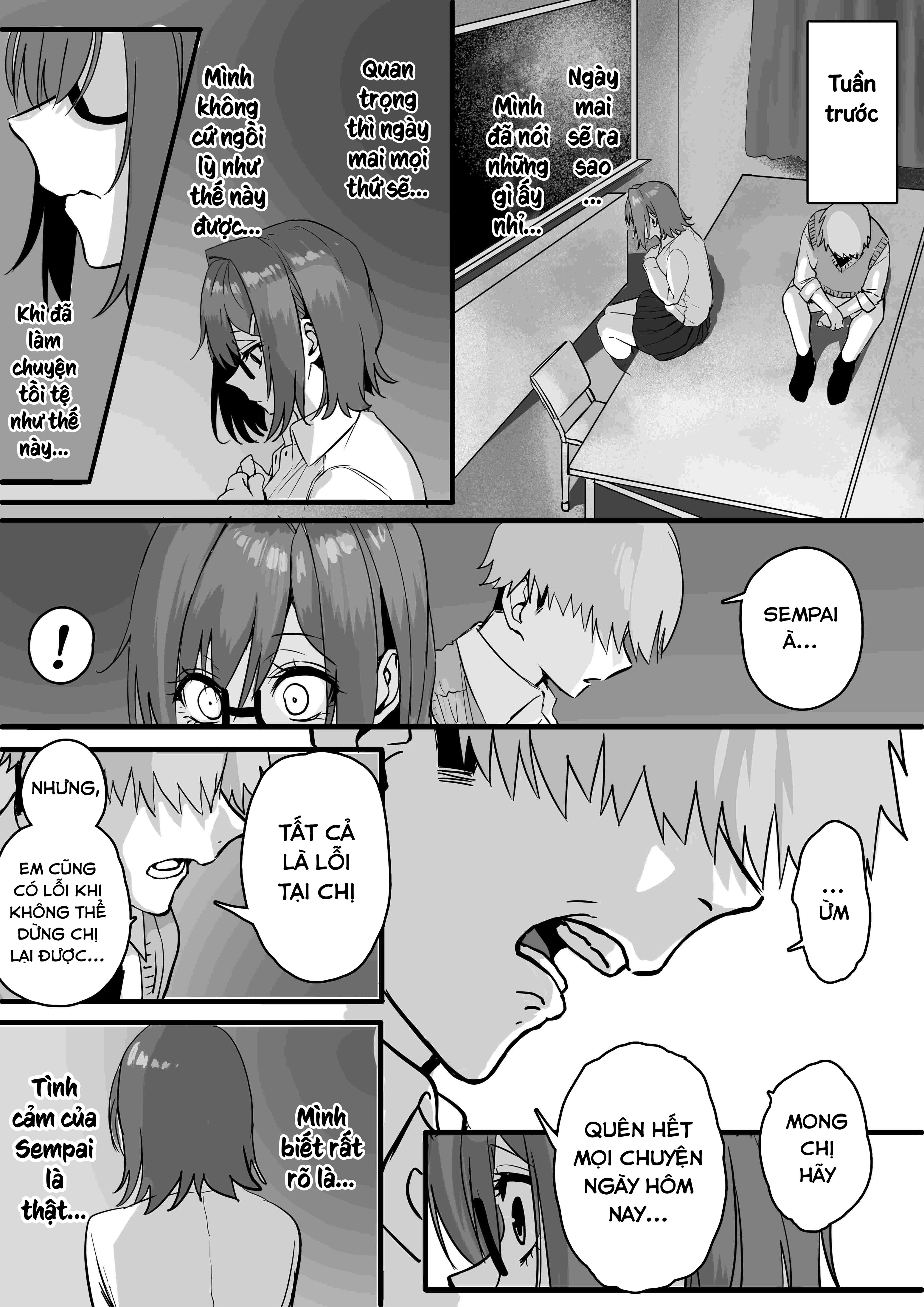 Đọc truyện hentai Itabasami na Wakachi Ai - Chap 3.1