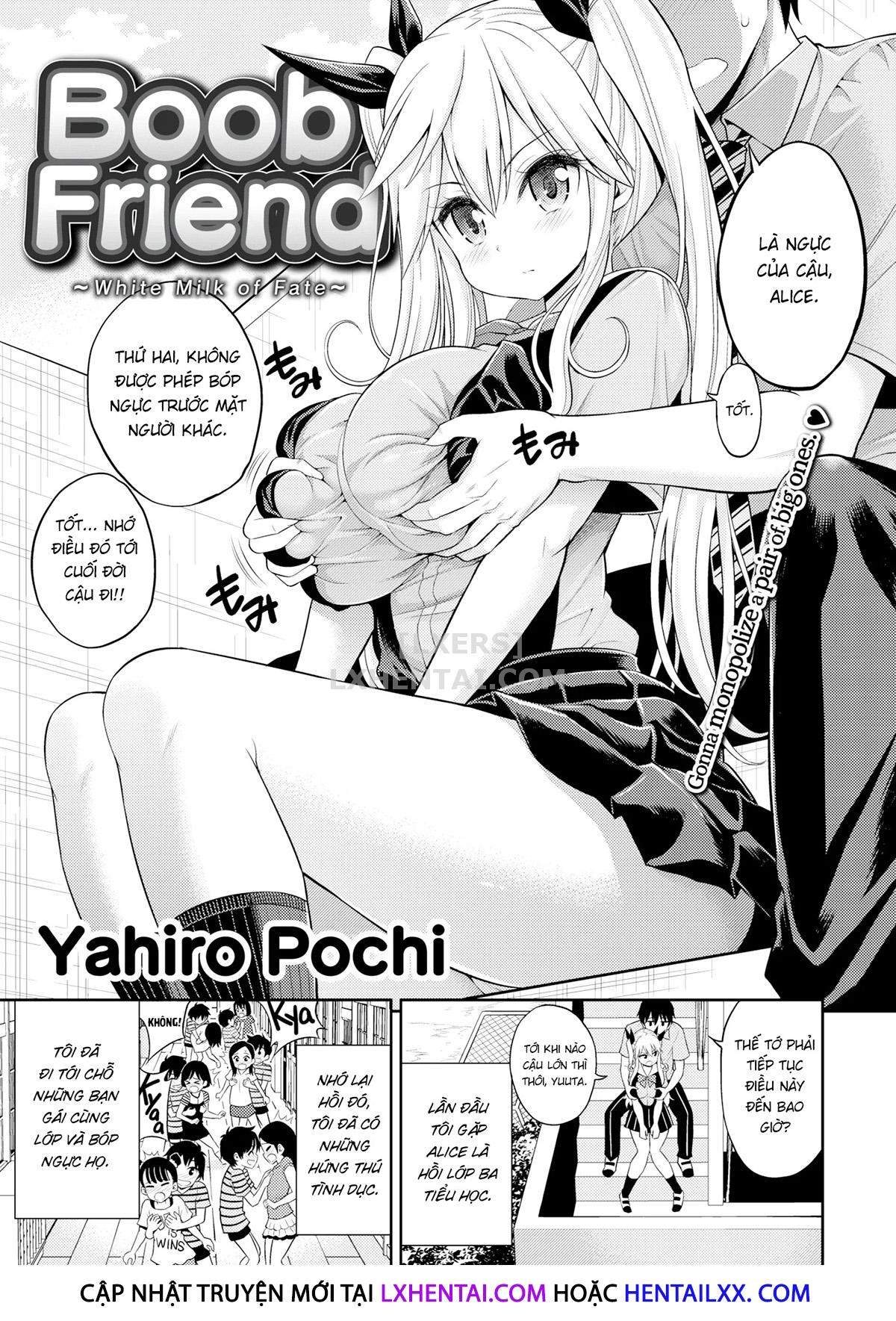 Đọc truyện hentai Boob Friend ~White Milk of Fate~ - Oneshot