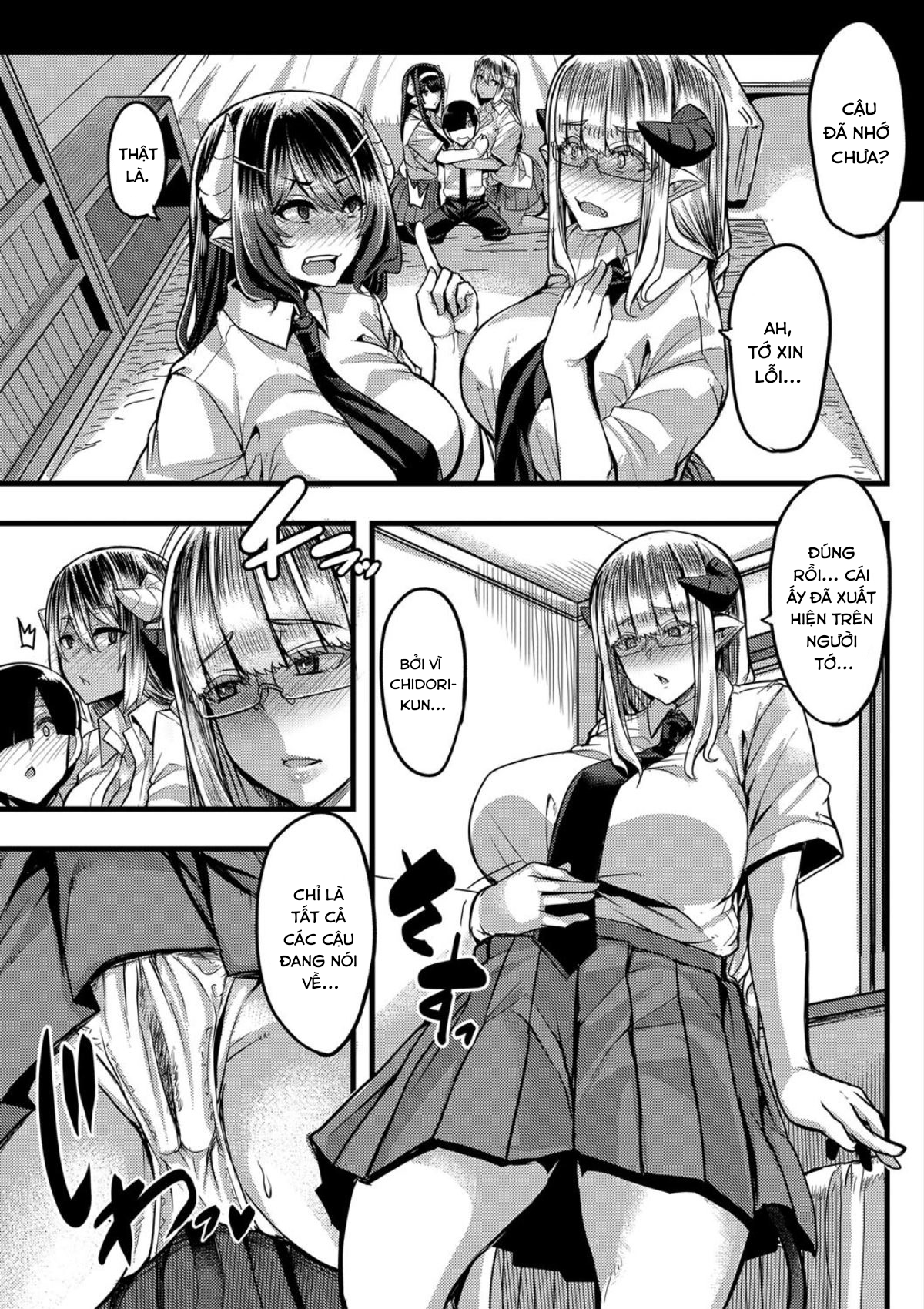 Đọc truyện hentai Succubus Sakusei-bu - Chap 4
