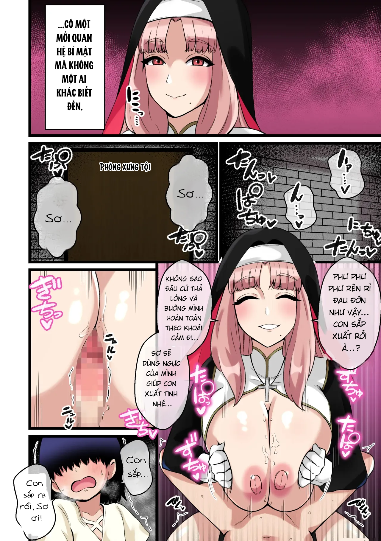 Đọc truyện hentai Paizuri Sister ~Kyousha e no Michibiki~ - Oneshot