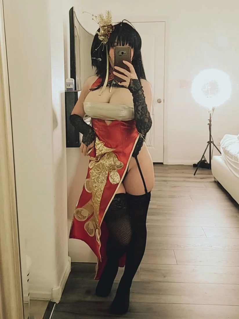 Đọc truyện hentai Tuyển tập Albums siêu phẩm Cosplay - Chap 605 - Rinnie Riot – Taihou Qipao
