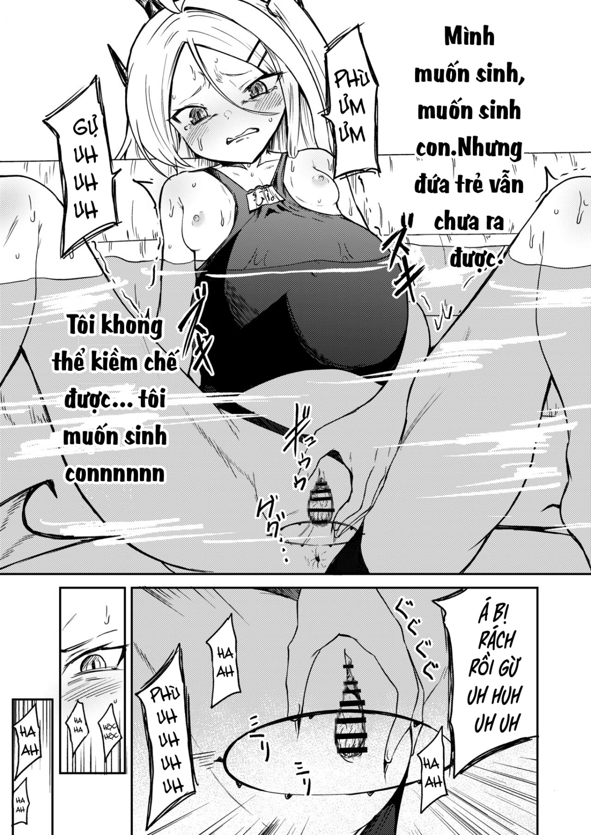 Đọc truyện hentai Lấp đầy trong bụng - Oneshot.