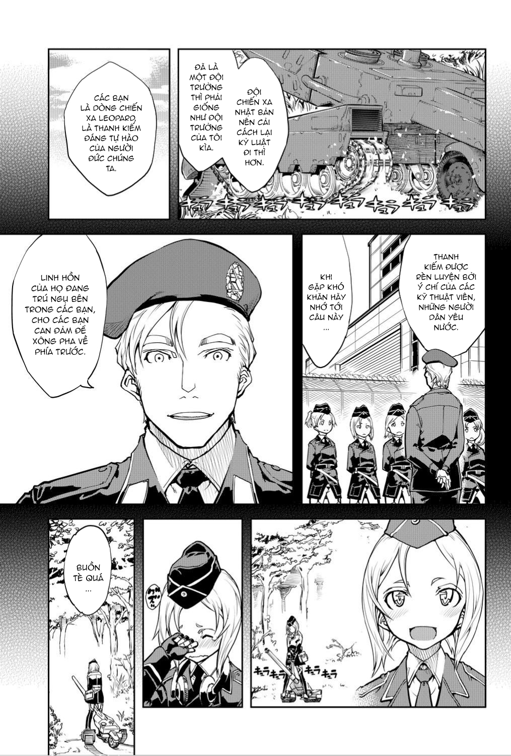 Đọc truyện hentai Những thiếu nữ chiến xa - Chiến tuyến số 2