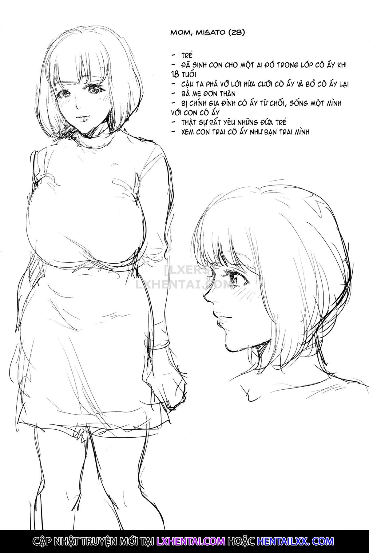 Đọc truyện hentai The Day I Connected With Mom - Chap 2