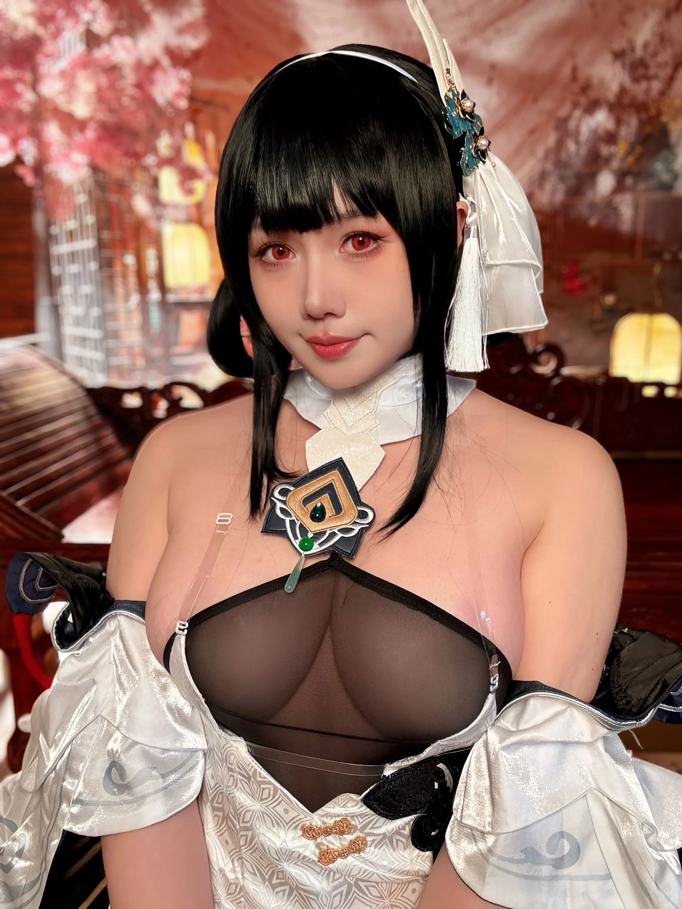 Đọc truyện hentai Tuyển tập Albums siêu phẩm Cosplay - Chap 1142 - Mahua Sauce W - Azur Lane Zhenhai Modified