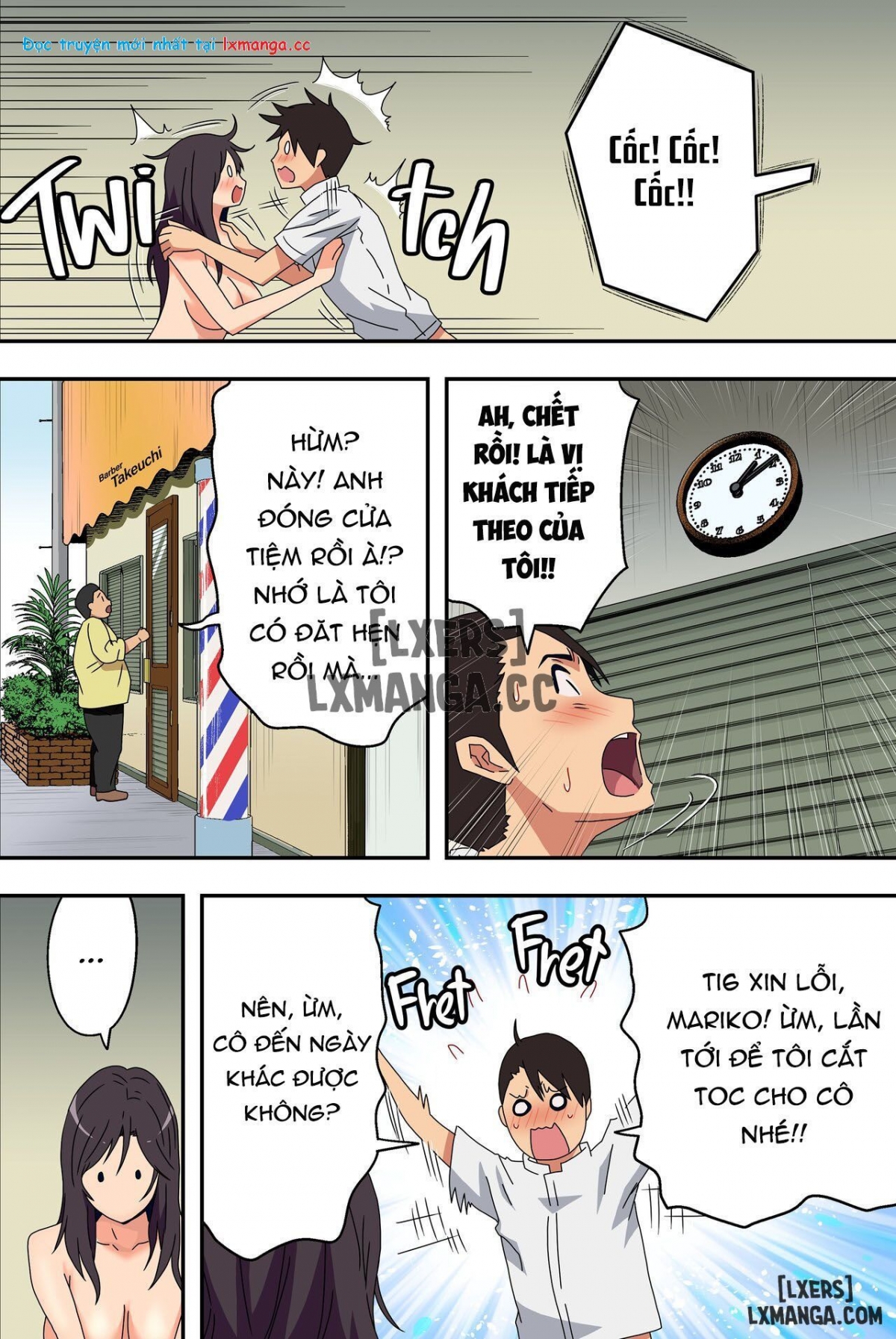 Đọc truyện hentai Barber Shop Fuck - Oneshot