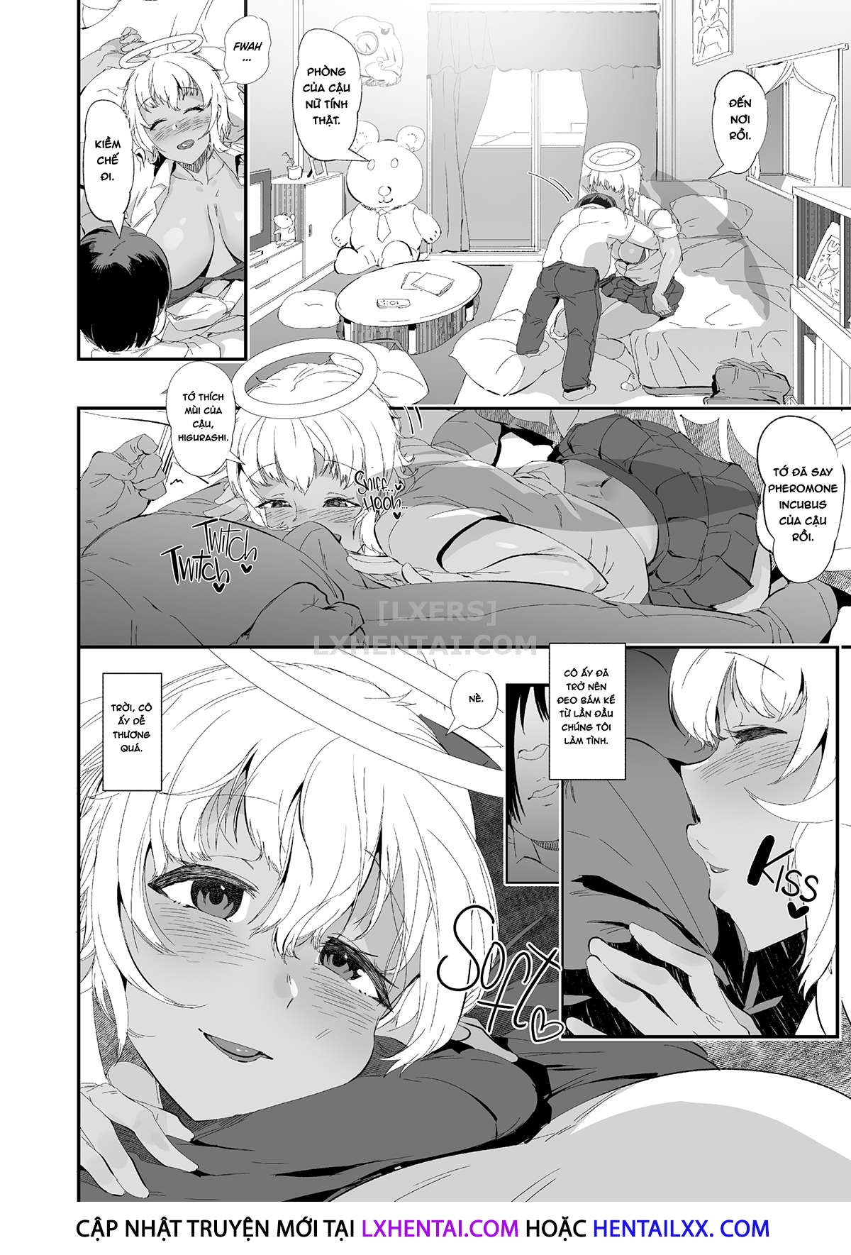 Đọc truyện hentai H Sugiru Tenshi wa Succubus to Miwake ga Tsukanai - Oneshot
